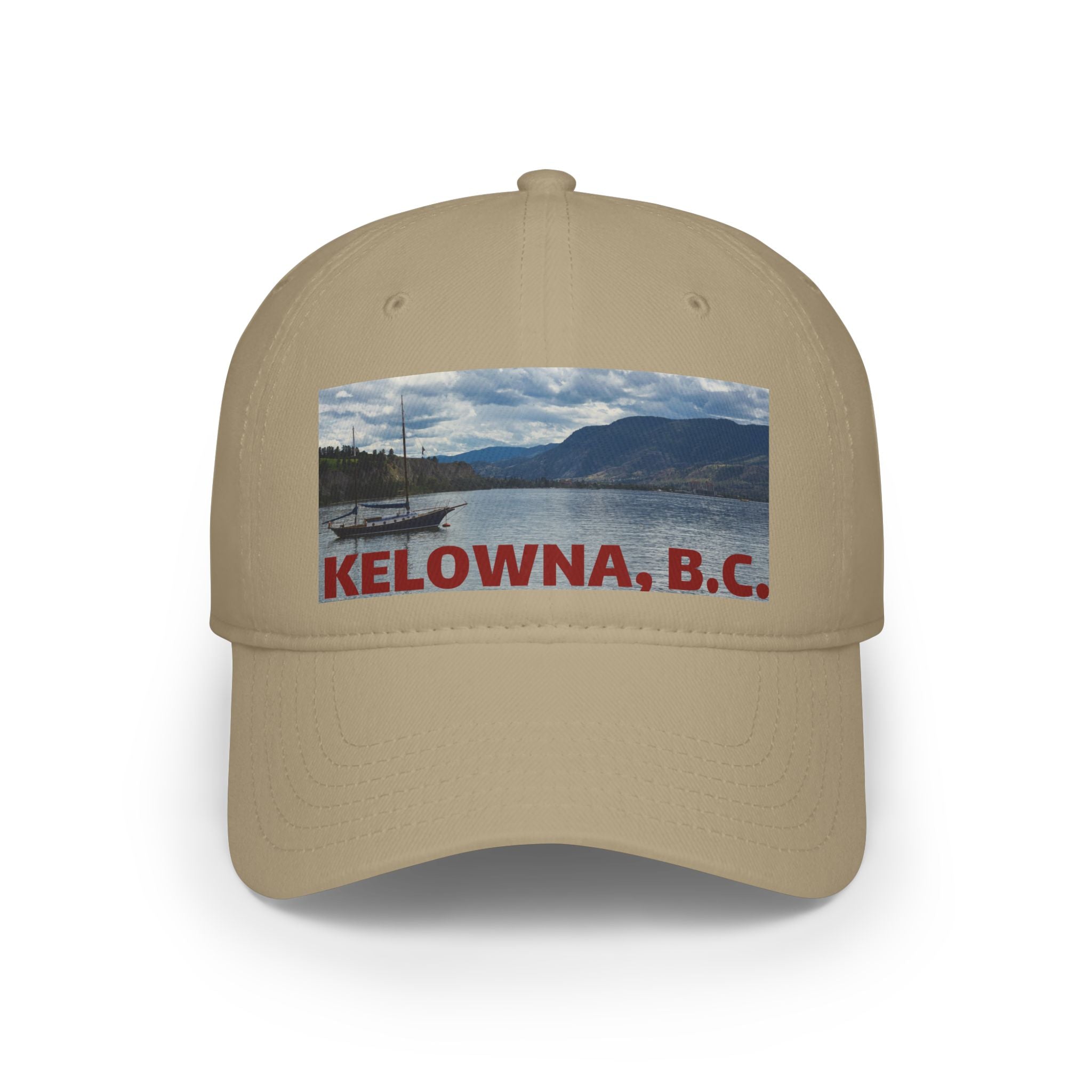 Adjustable Kelowna low profile cap with printed graphic