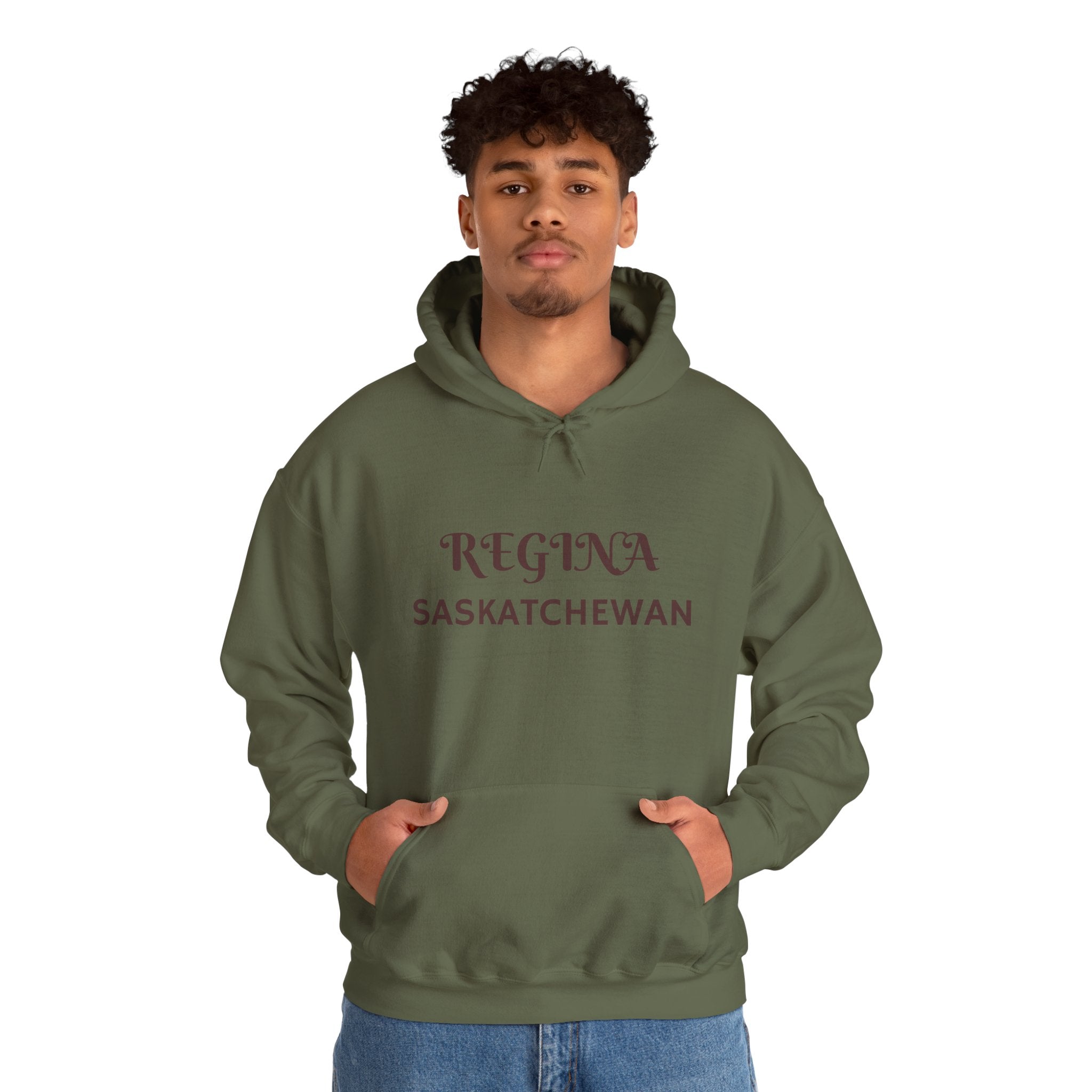 Viringee Regina Saskatchewan Unisex Heavy Blend Hoodie