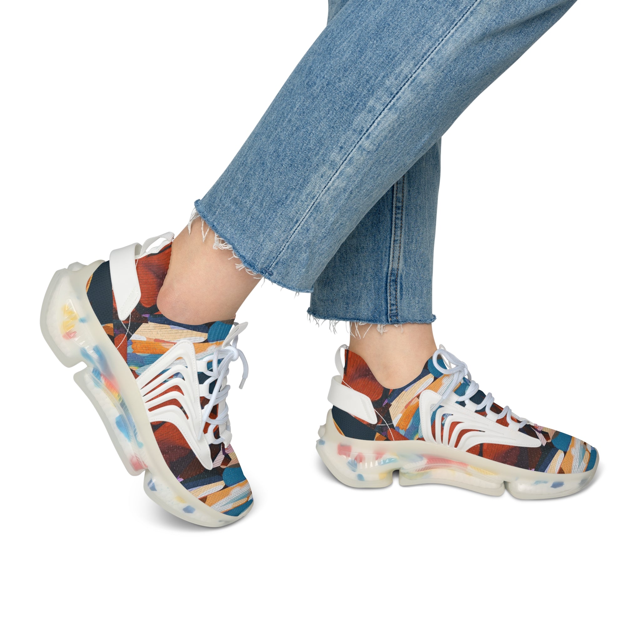 Viringee Women's Graphika Mesh Sneakers