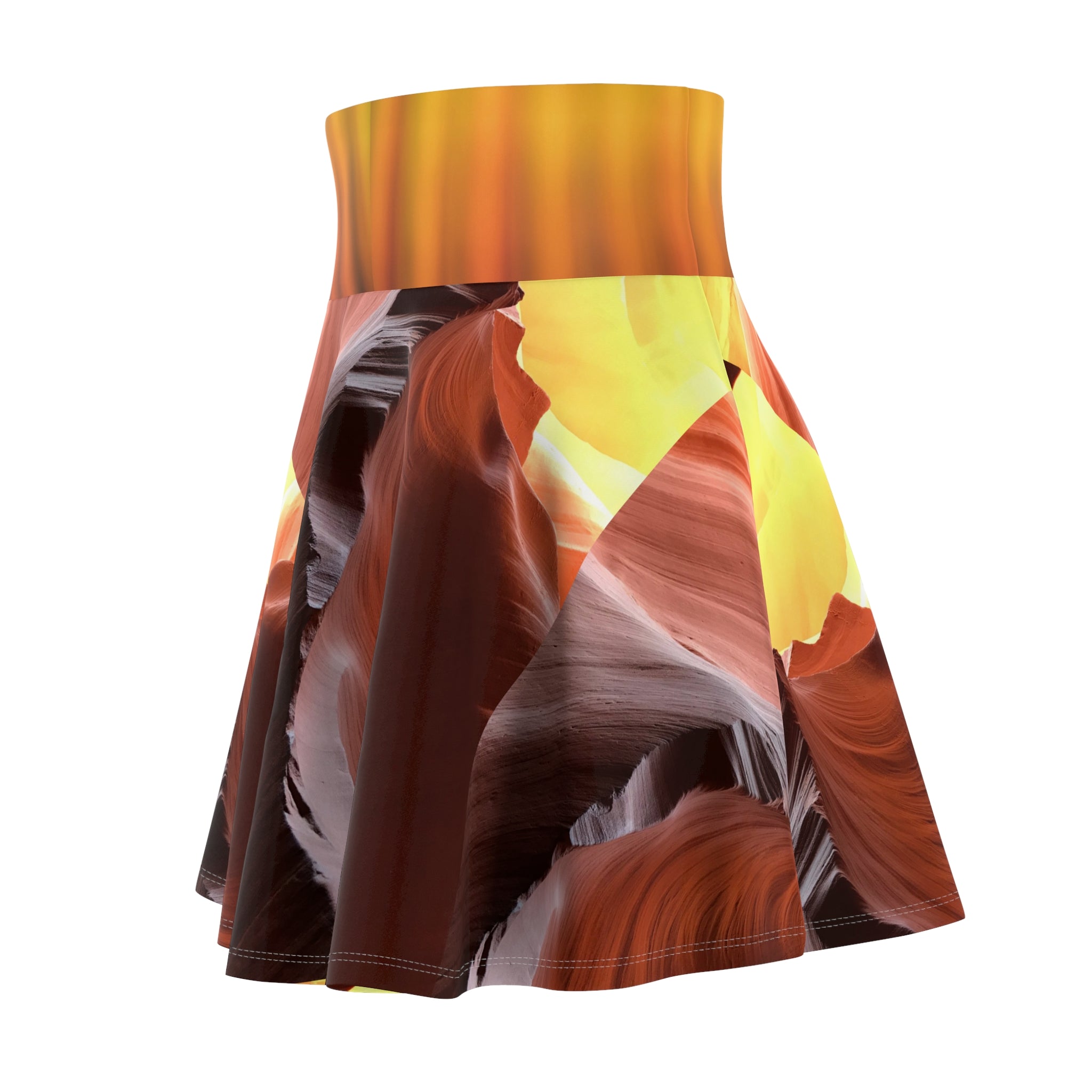 Viringee Rock Canvas Women's Skater Skirt