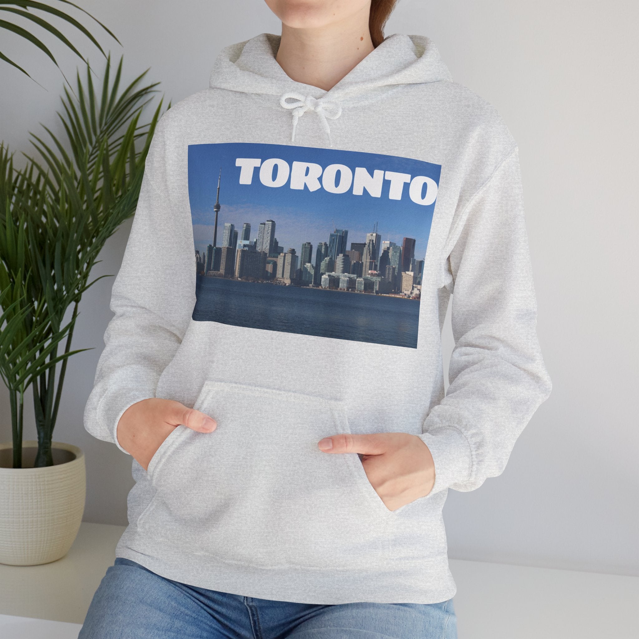 Viringee Toronto Skyline Unisex Hoodie