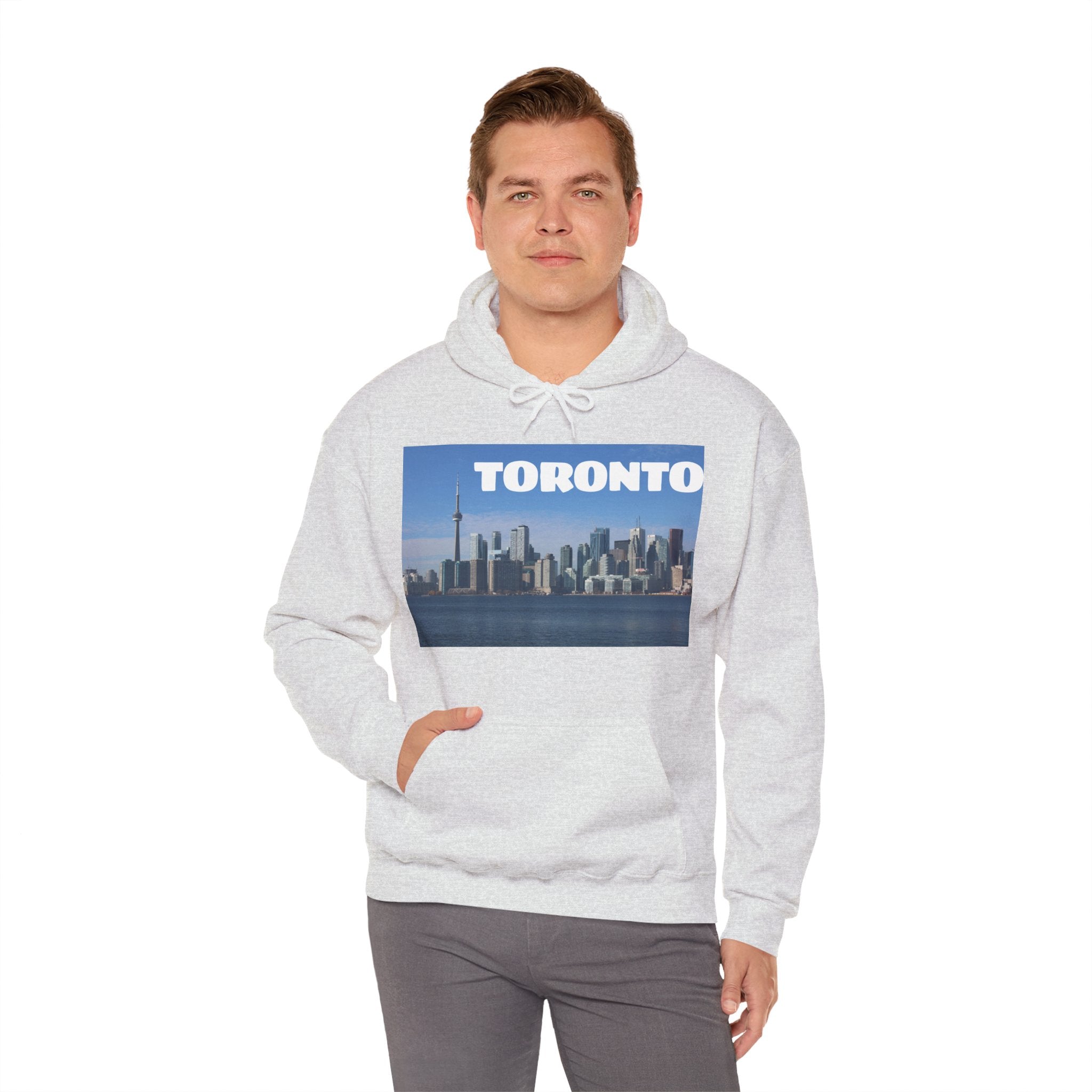 Viringee Toronto Skyline Unisex Hoodie