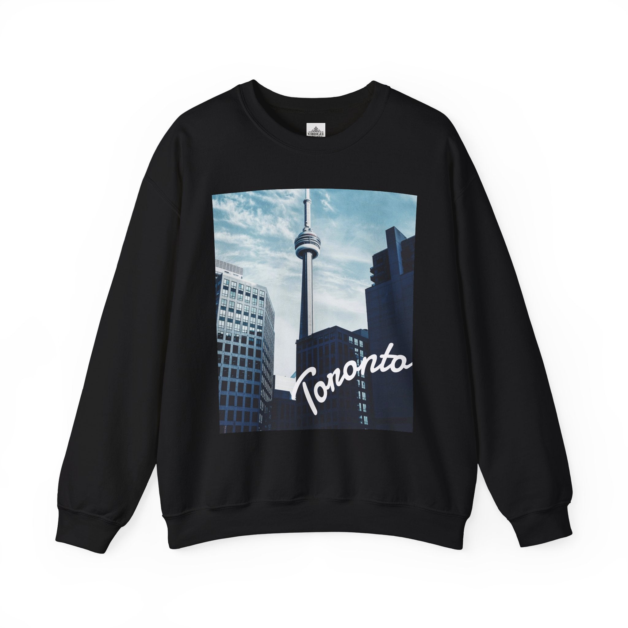 Viringee Toronto CN Tower Unisex Crewneck Sweatshirt