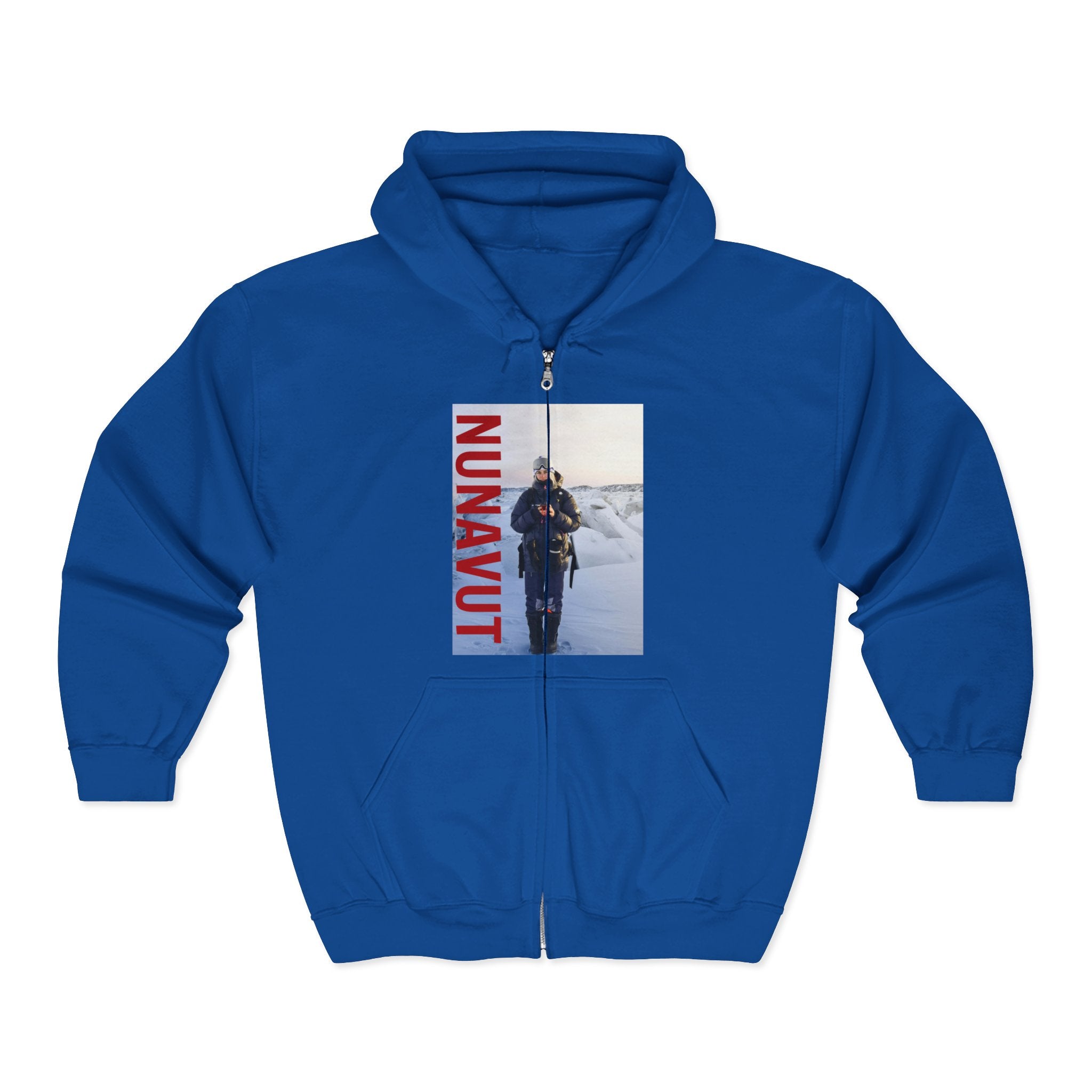Viringee Nunavut Adventure Unisex Heavy Blend Zip Hoodie