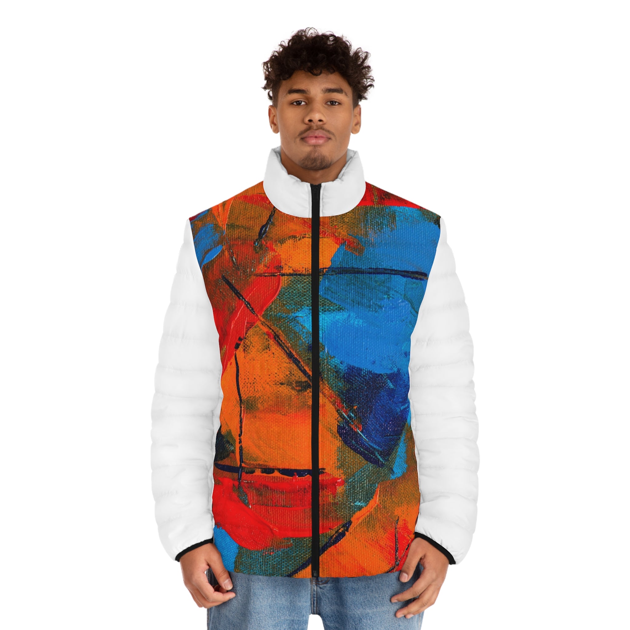 Viringee Hardedge Mosaic Duotone Men's Puffer Jacket