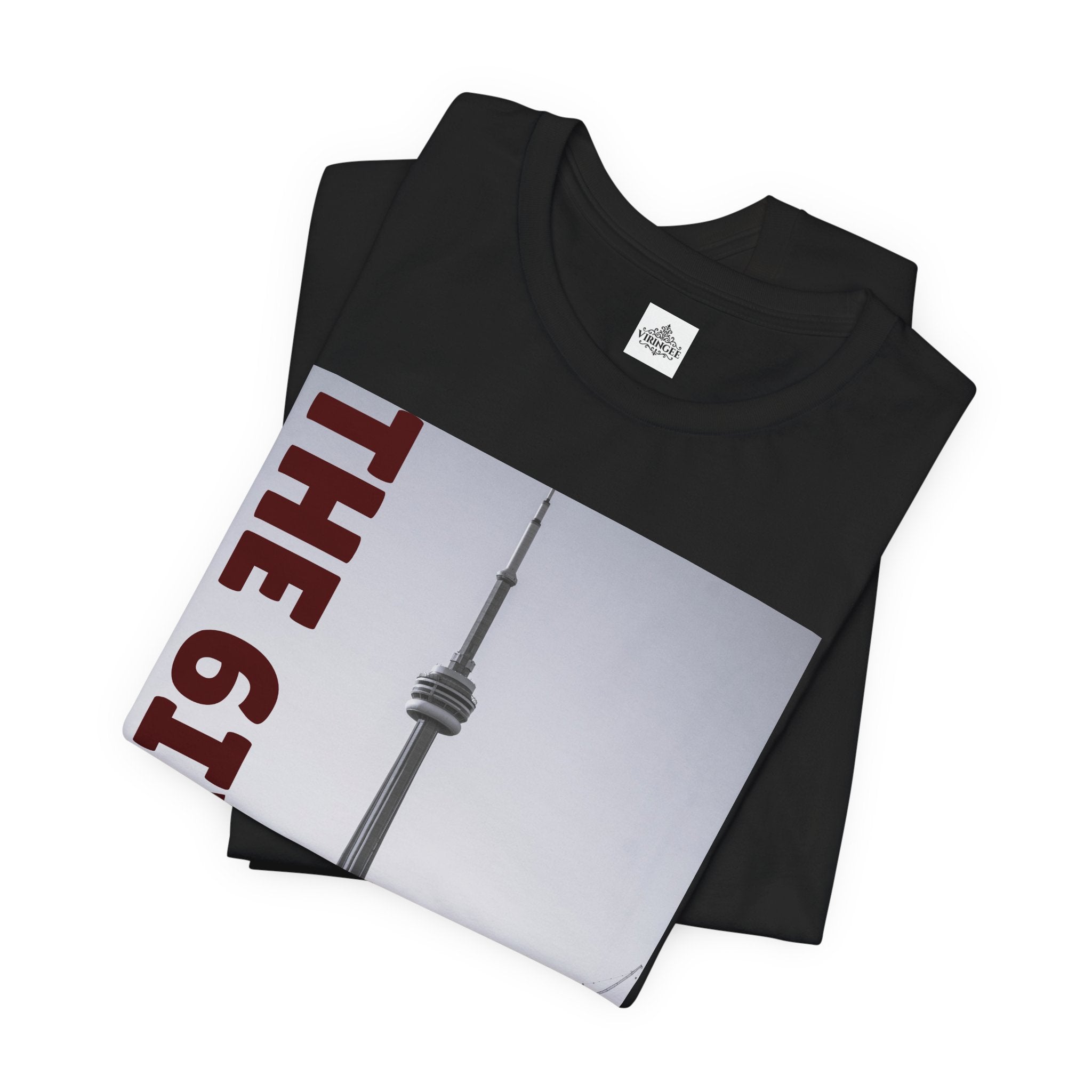 Viringee The Six Toronto Skyline Unisex Graphic T-shirt