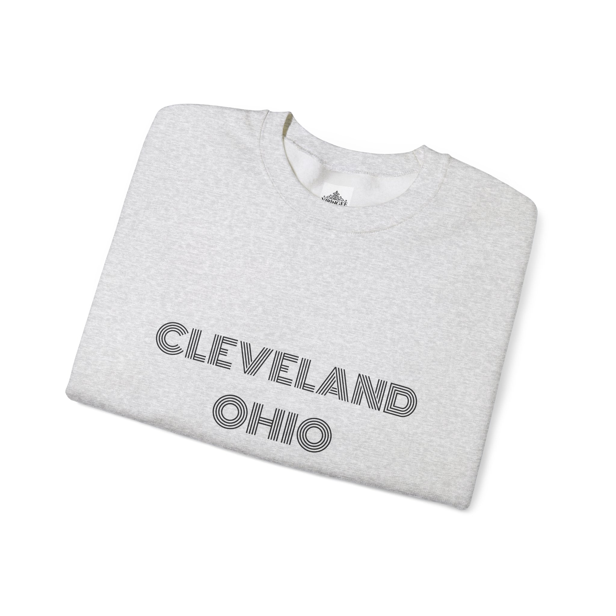 Viringee Cleveland Ohio Crewneck Sweatshirt