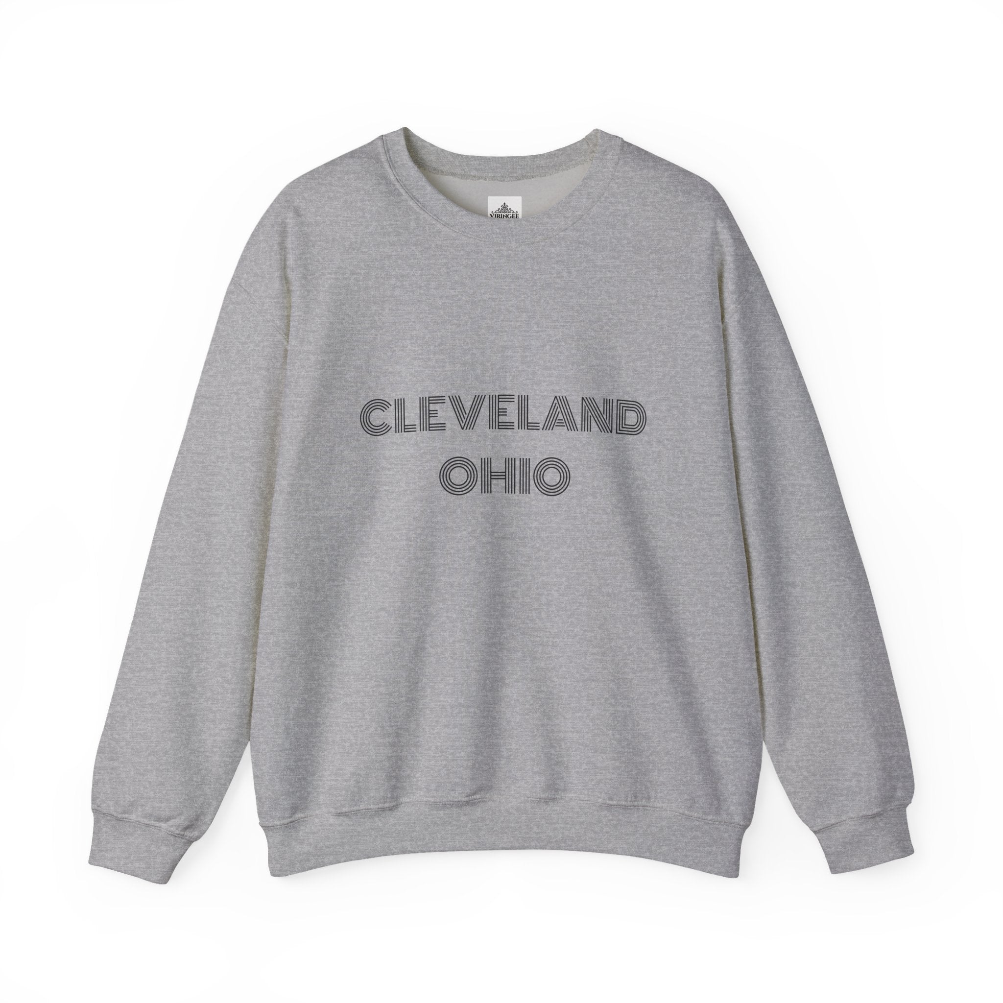 Viringee Cleveland Ohio Crewneck Sweatshirt
