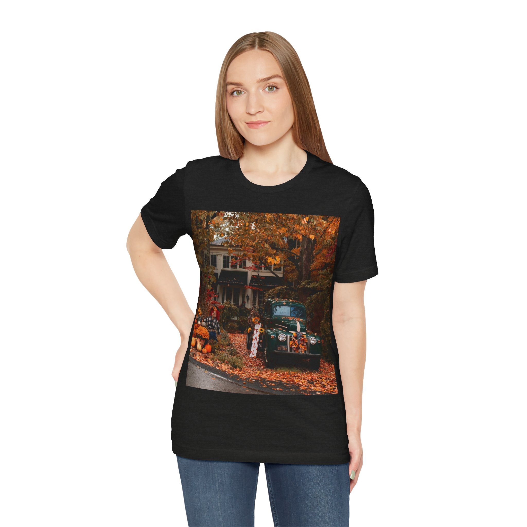 Viringee Autumn Vibes Unisex Jersey T Shirt