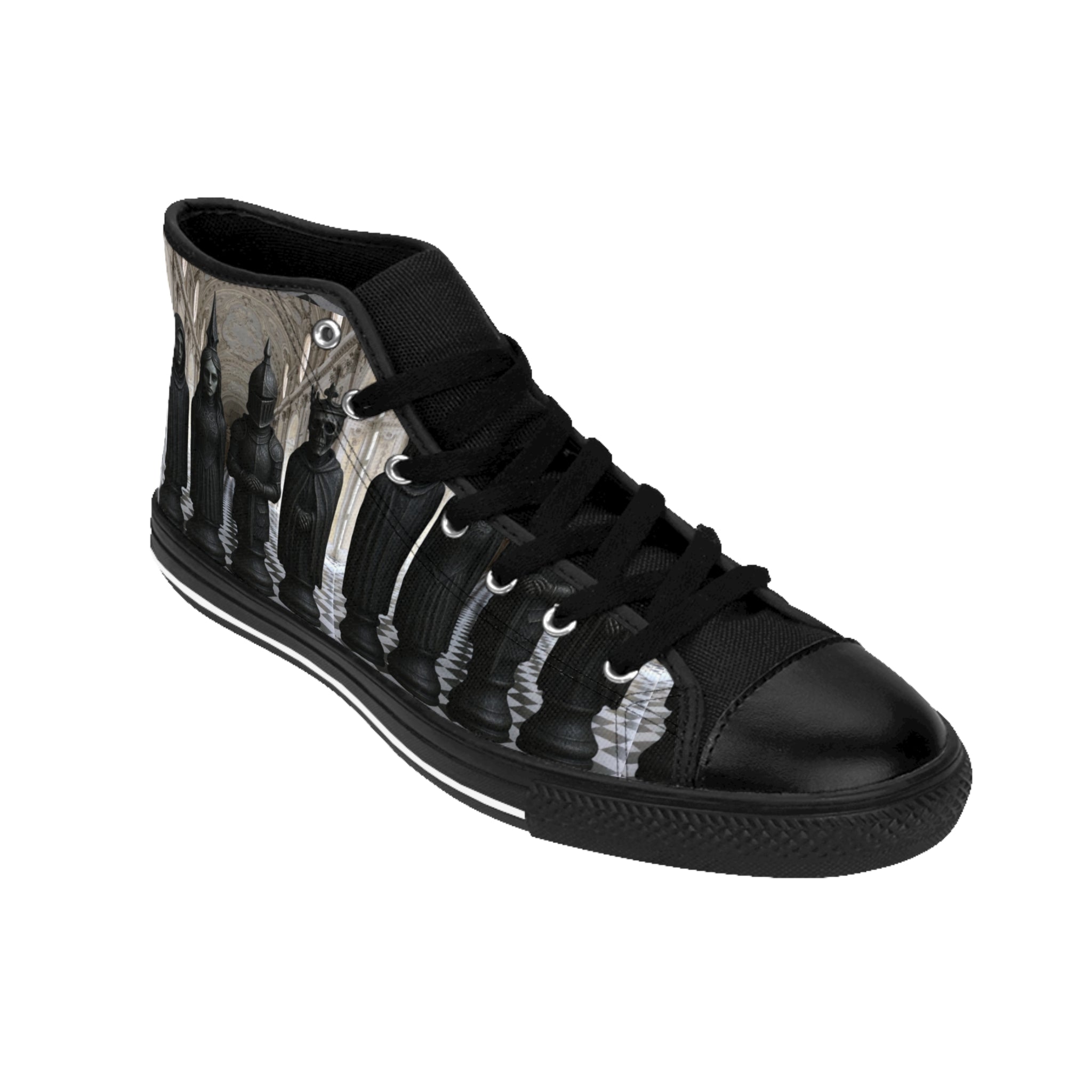 Viringee Men's Goth Pawn Classic Sneakers