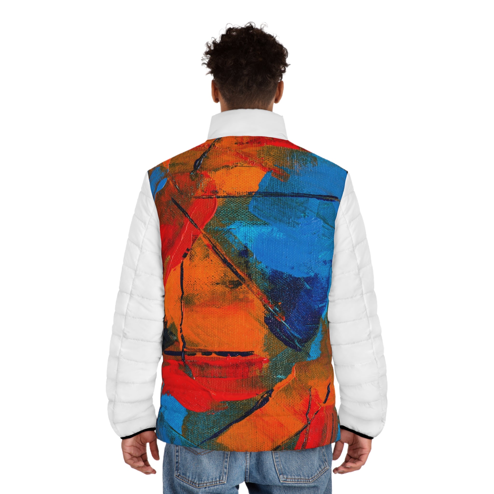 Viringee Hardedge Mosaic Duotone Men's Puffer Jacket