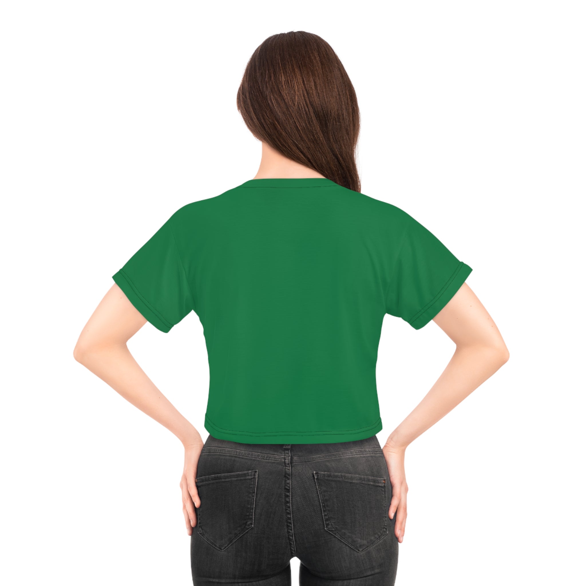 Viringee Flowerverse Women's Crop Tee