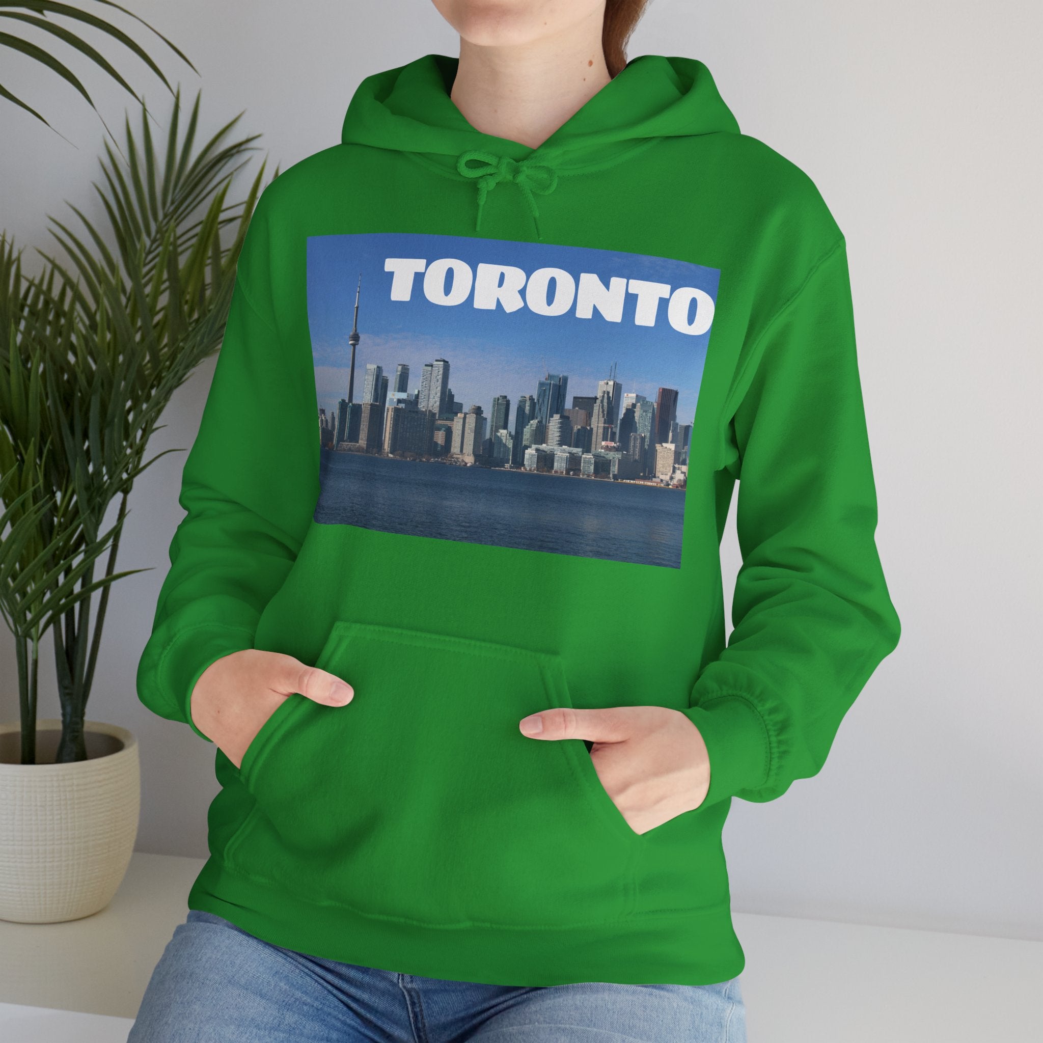 Viringee Toronto Skyline Unisex Hoodie