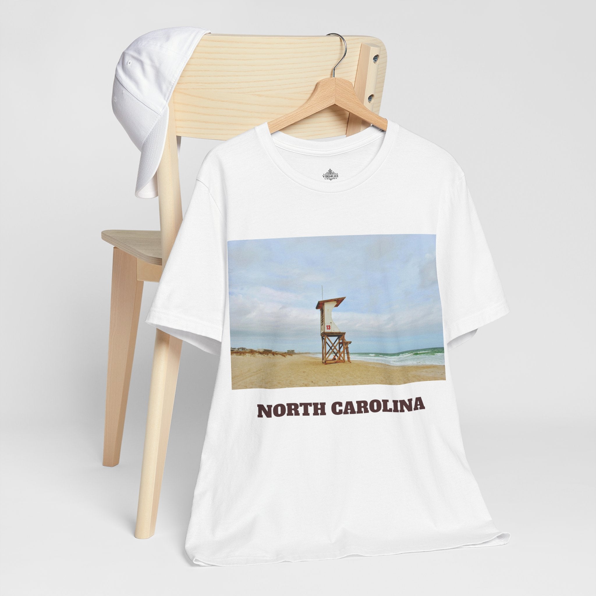 Viringee North Carolina Beach Life Unisex T-Shirt