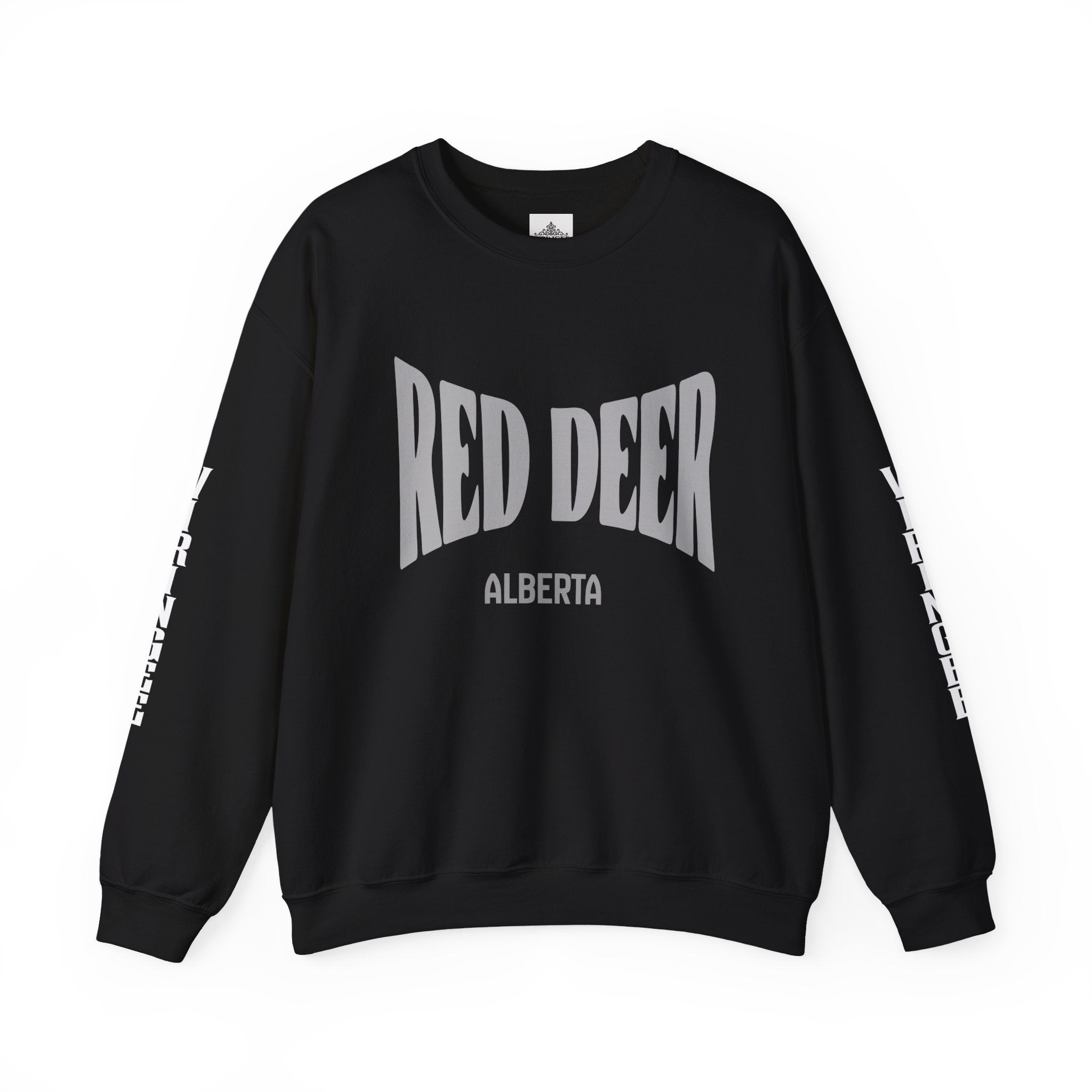 Viringee Red Deer Alberta Crewneck Sweatshirt