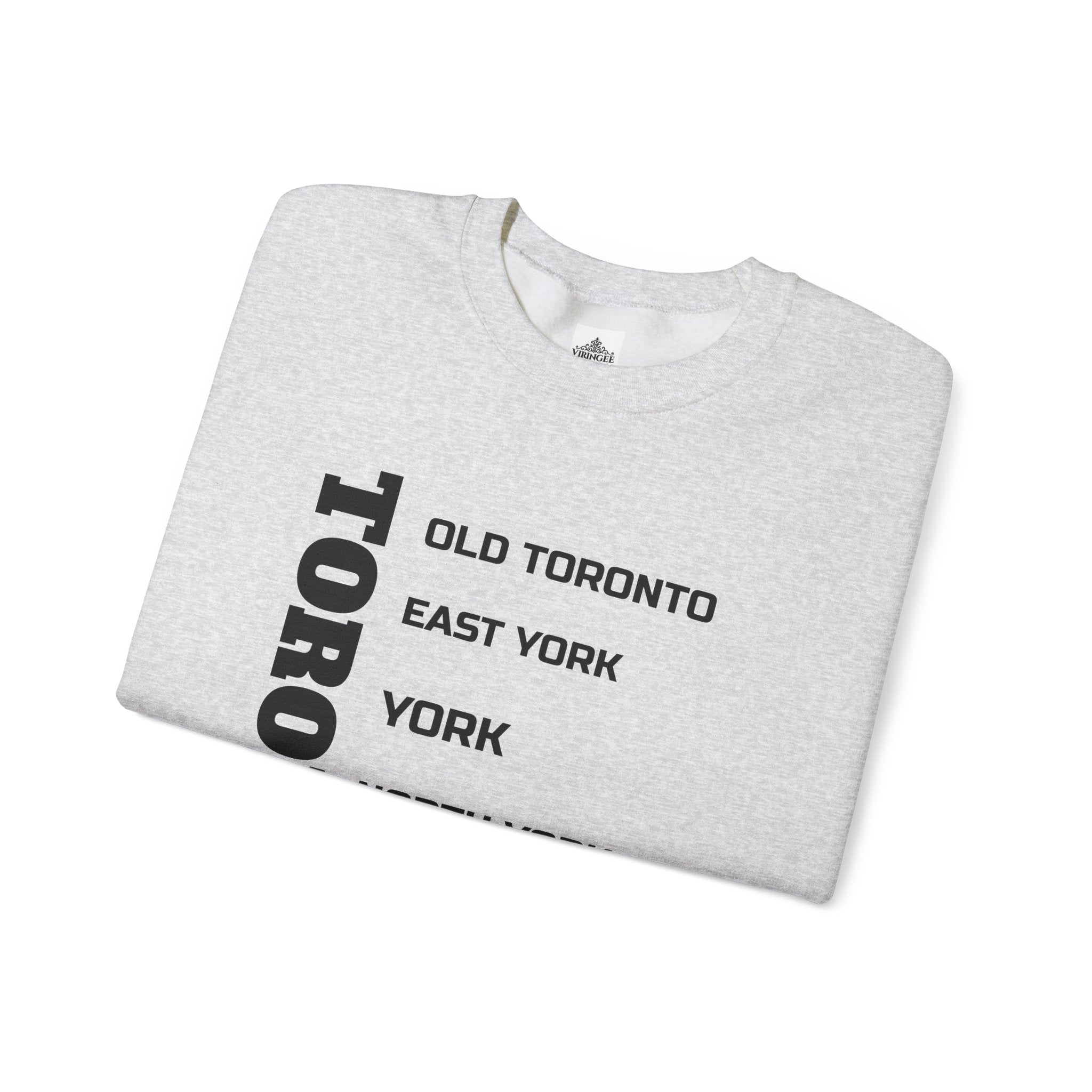 Viringee Toronto Six Boroughs Unisex Crewneck Sweatshirt