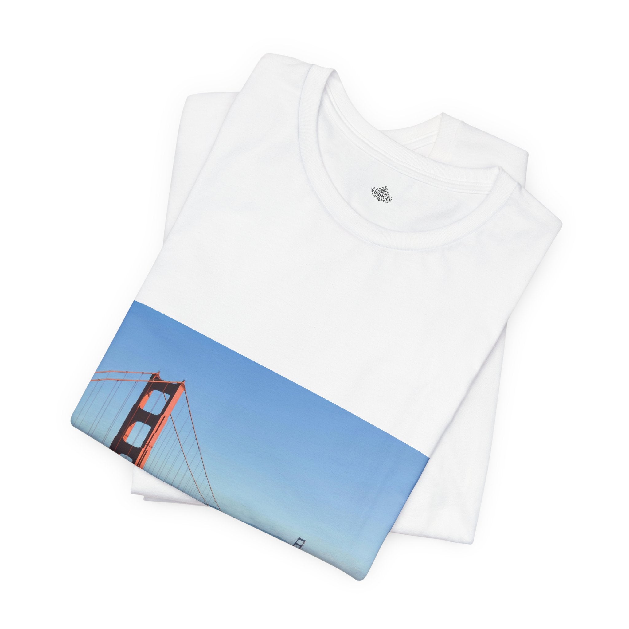 Viringee California Golden Gate Bridge Graphic T-shirt