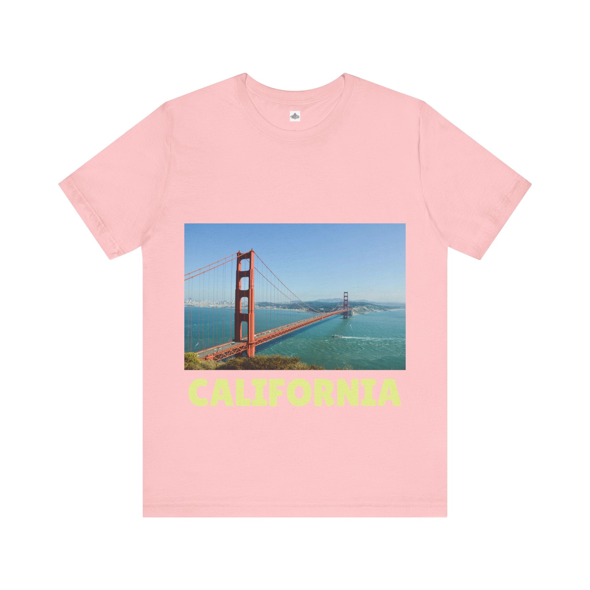 Viringee California Golden Gate Bridge Graphic T-shirt