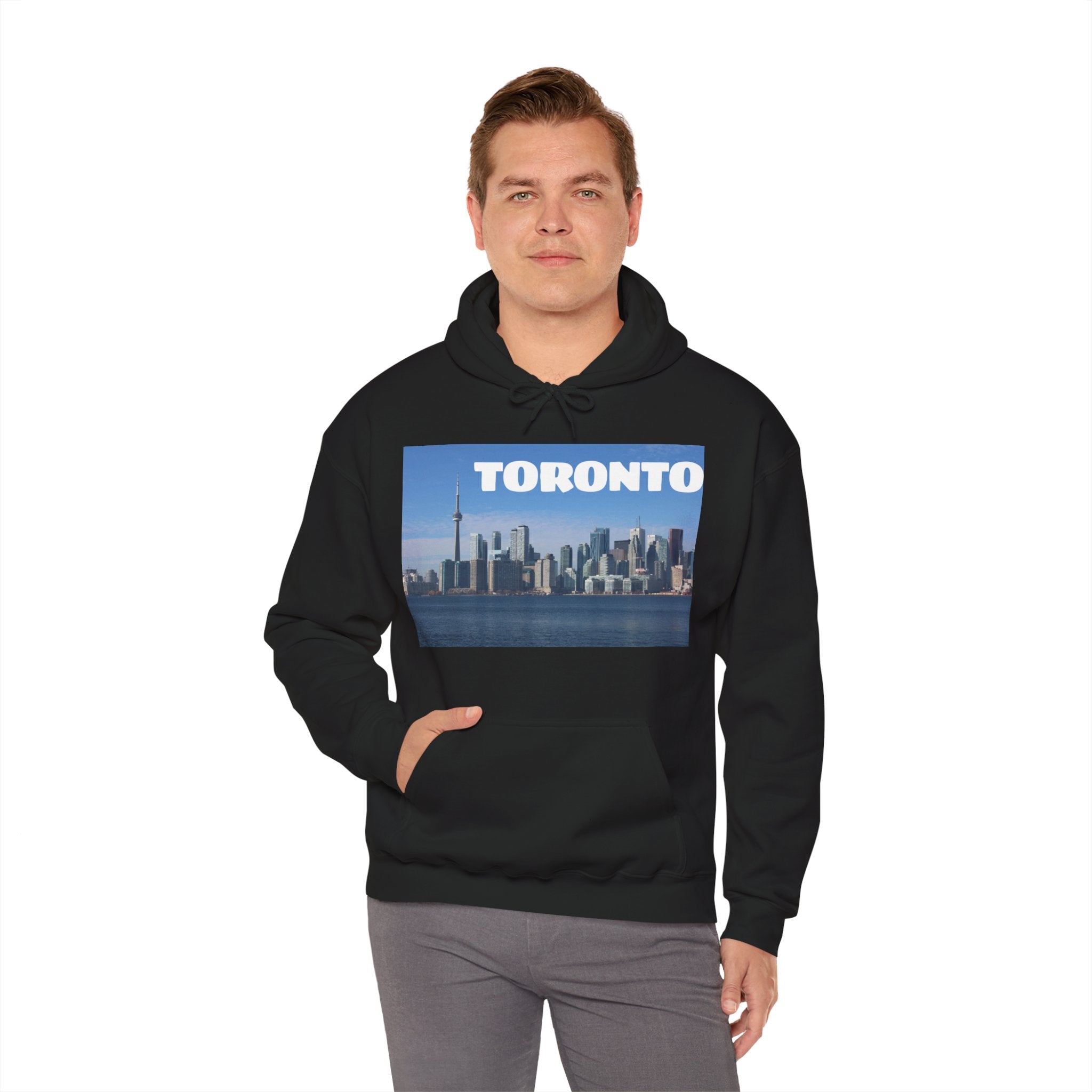 Viringee Toronto Skyline Unisex Hoodie