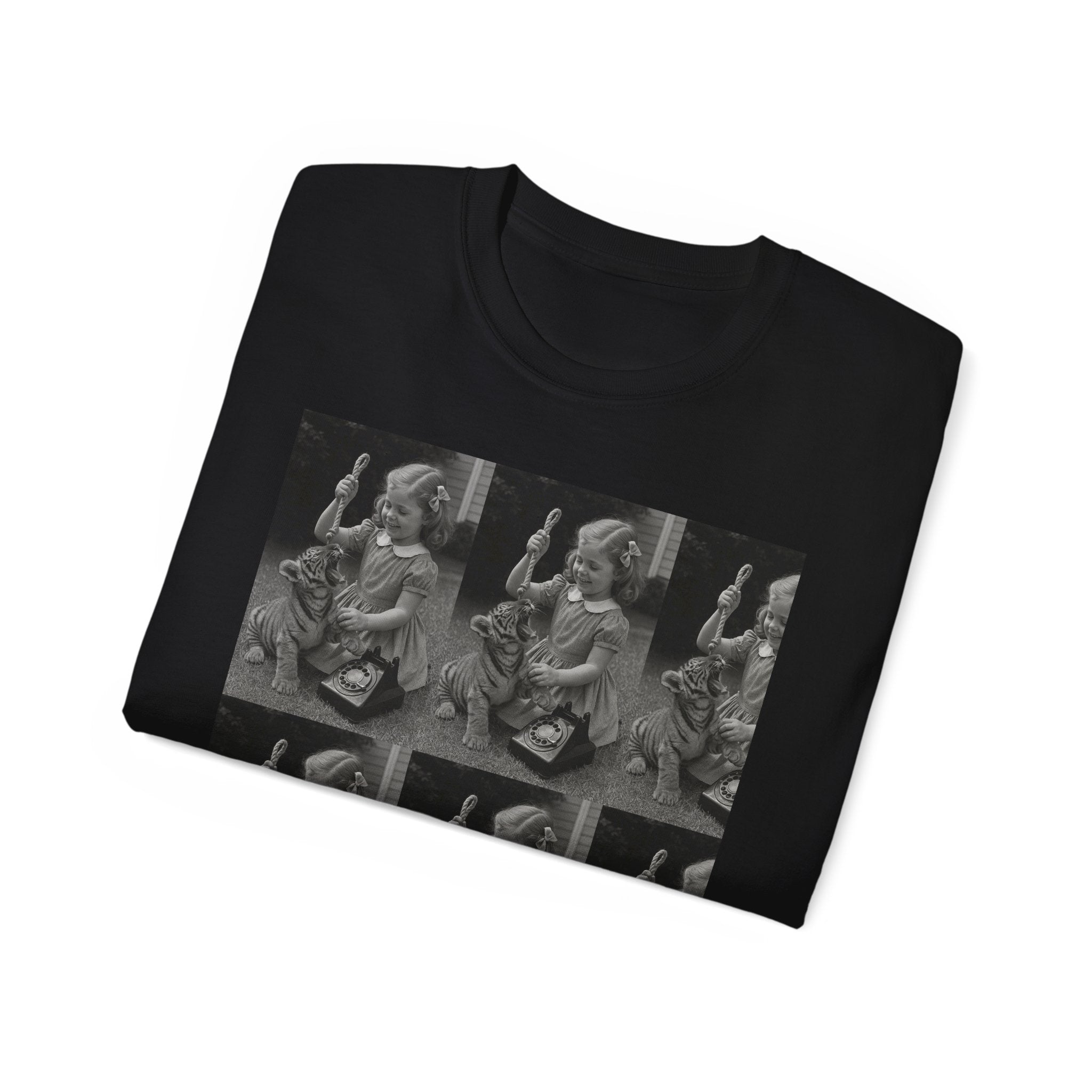 Vintage Retro Tiger Cub Women T-Shirt
