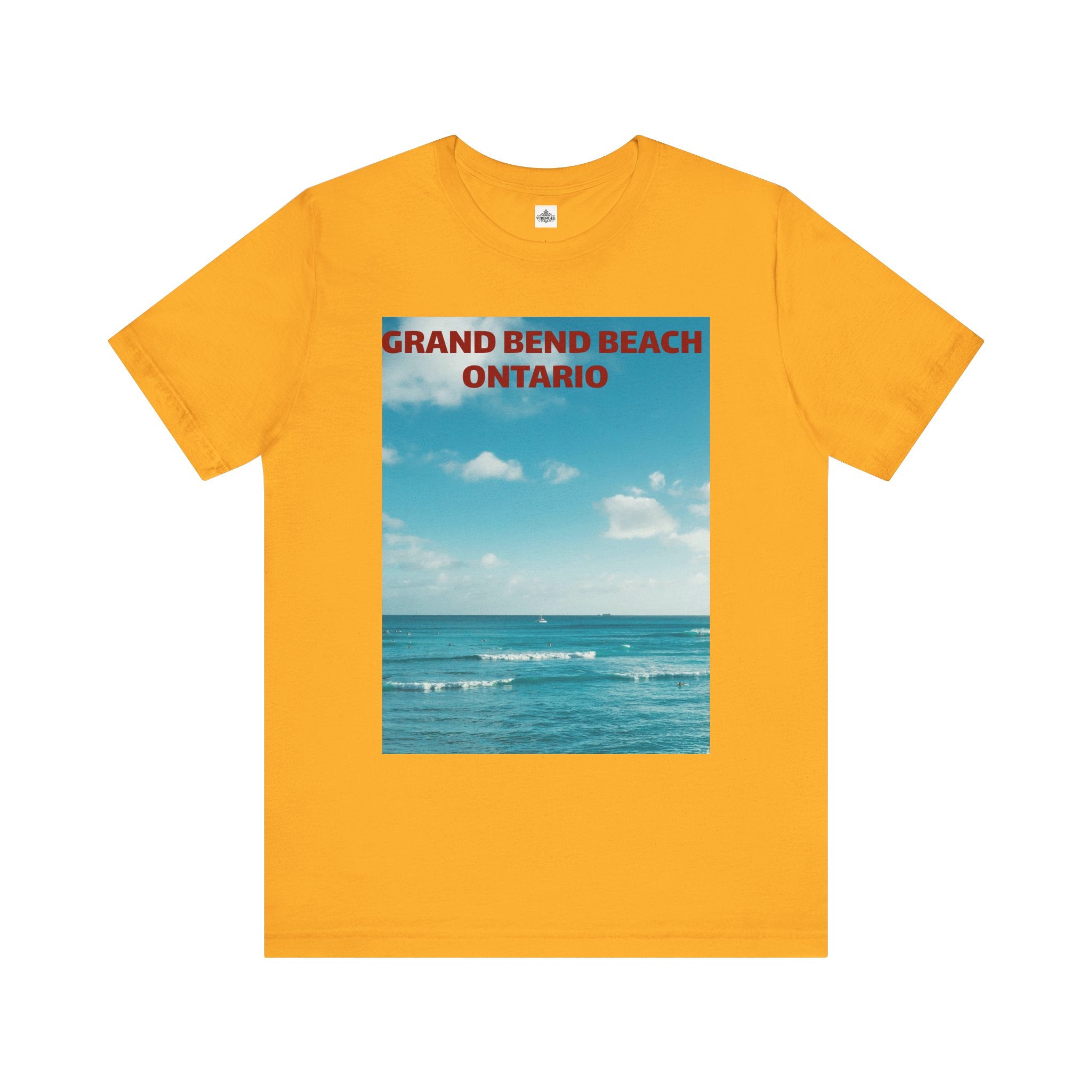 Viringee Grand Bend Beach Ontario Unisex Jersey Beach Tee