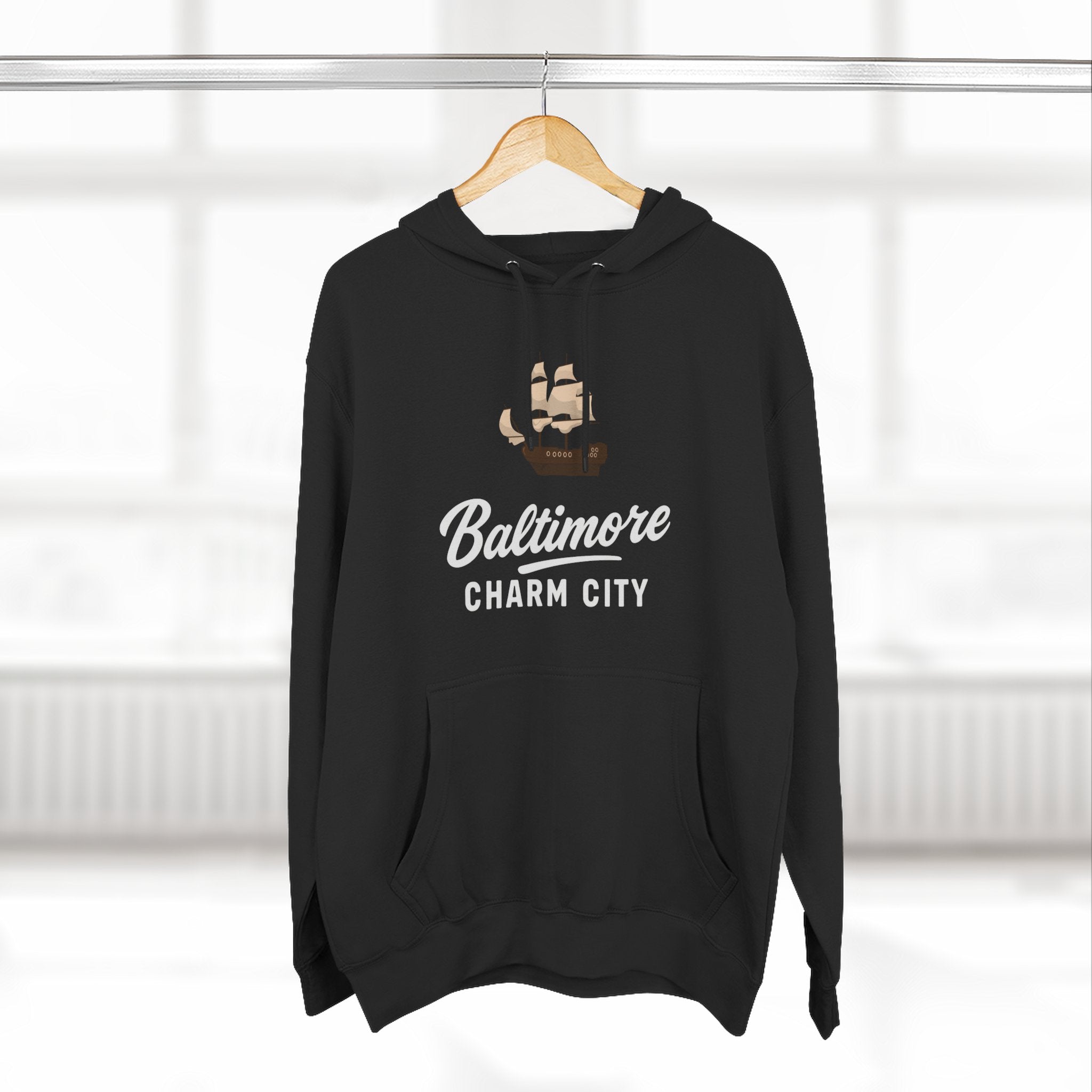 Viringee Baltimore Charm City Unisex Hoodie