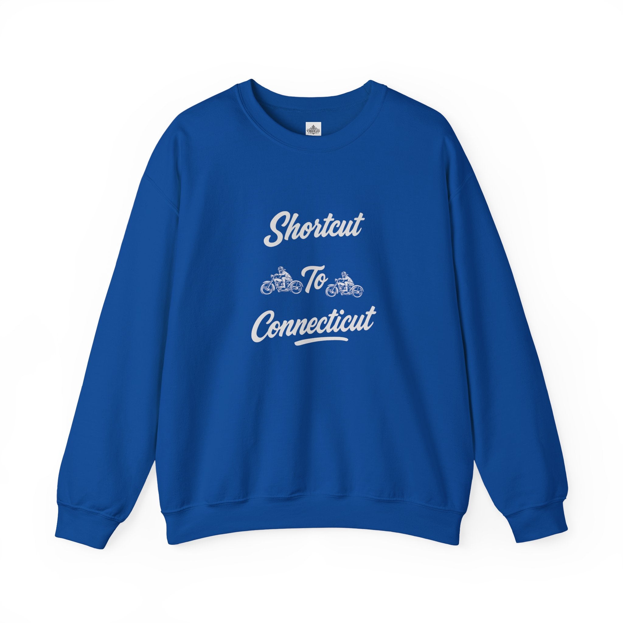 Viringee Shortcut To Connecticut Unisex Crewneck Sweatshirt