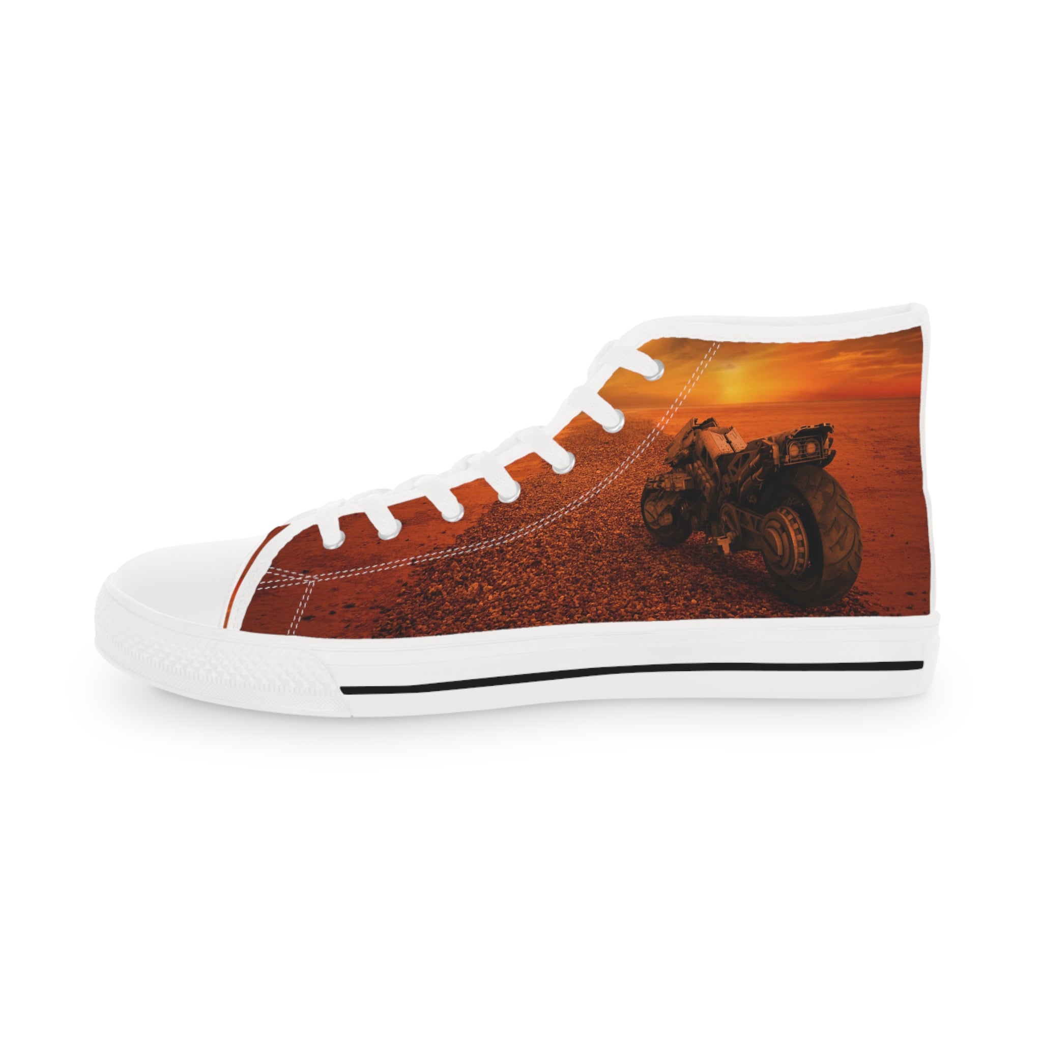 Viringee Sunset Scene Men's High Top Sneakers