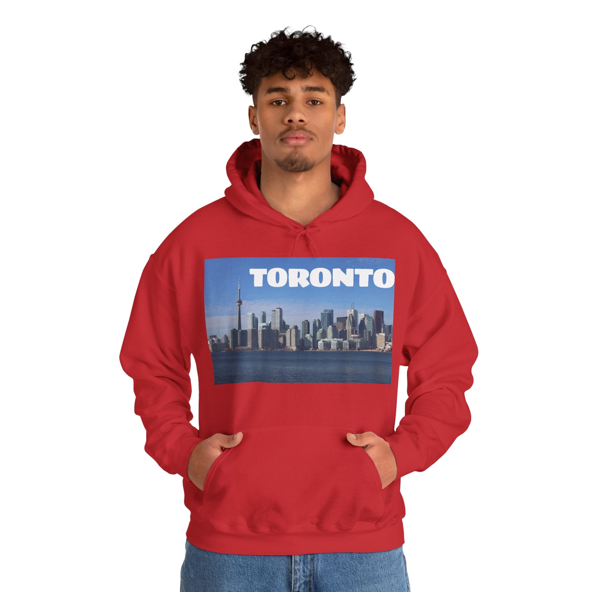 Viringee Toronto Skyline Unisex Hoodie