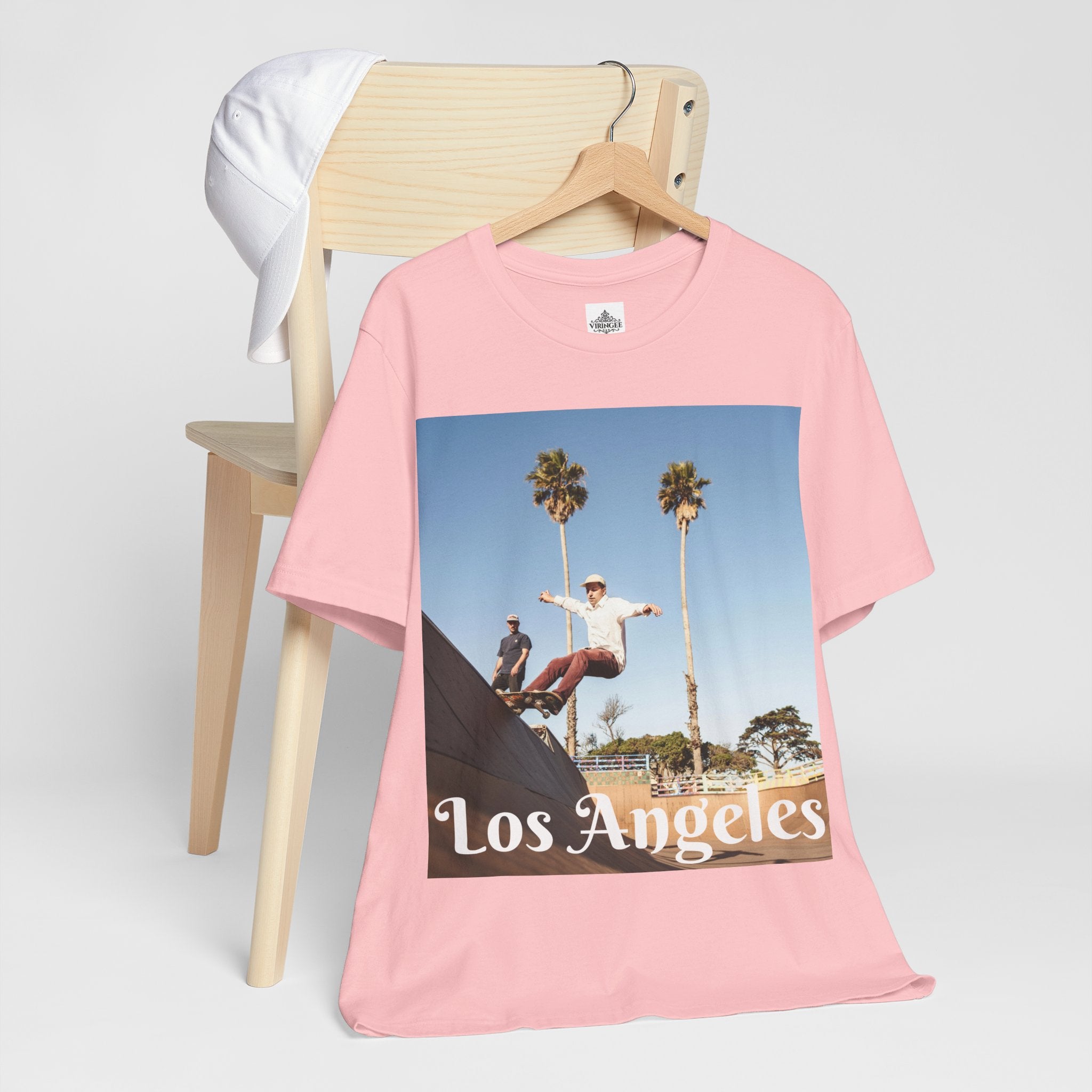 Viringee Los Angeles Skate Vibe Unisex Premium T-Shirt