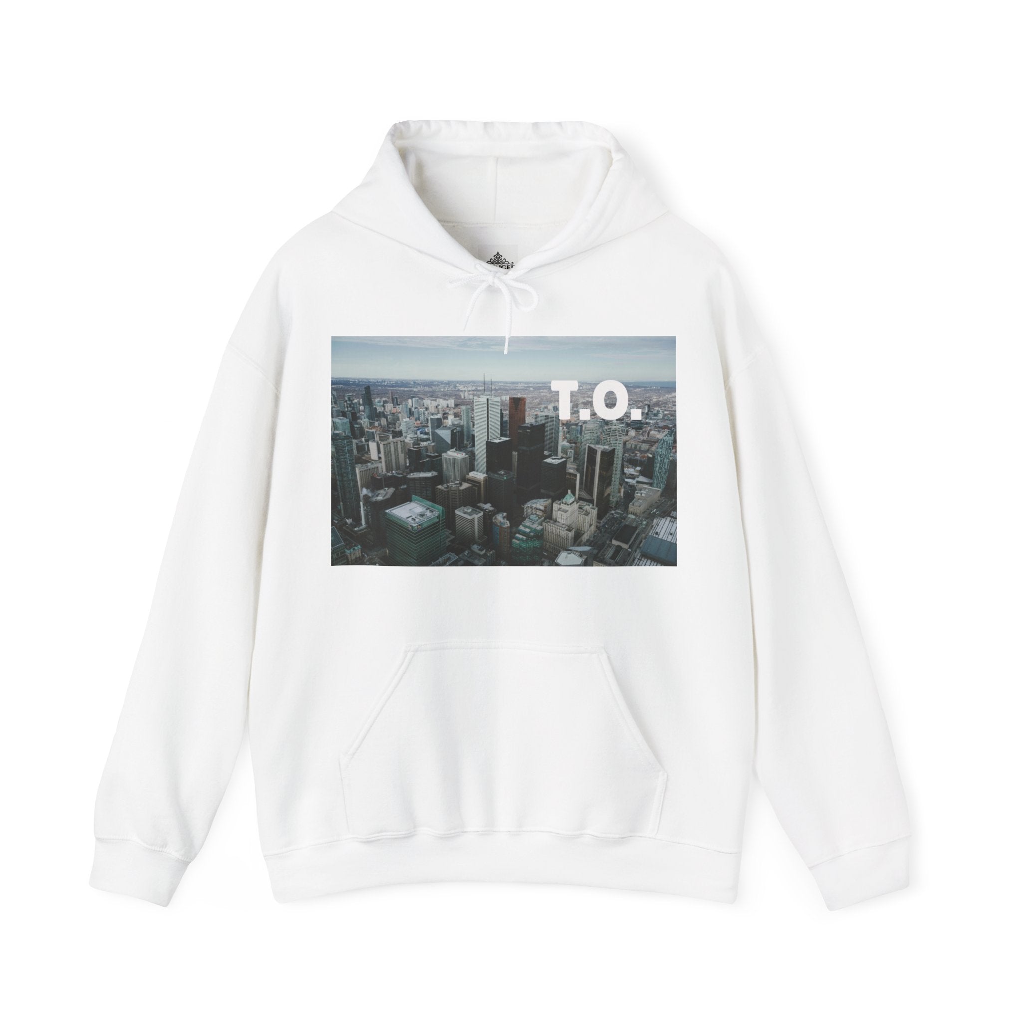Viringee Toronto T.O. Urban Skyline Unisex Hoodie