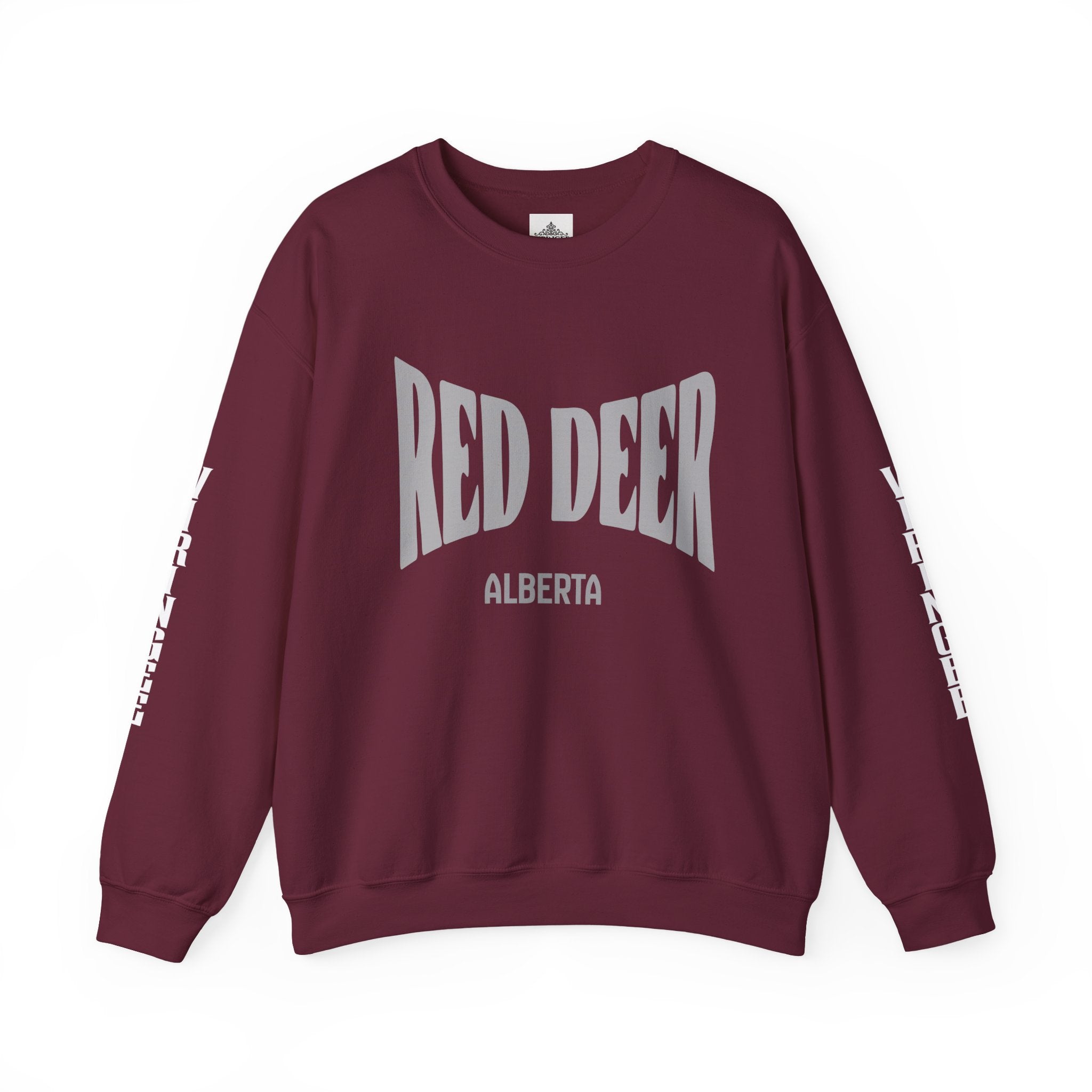 Viringee Red Deer Alberta Crewneck Sweatshirt