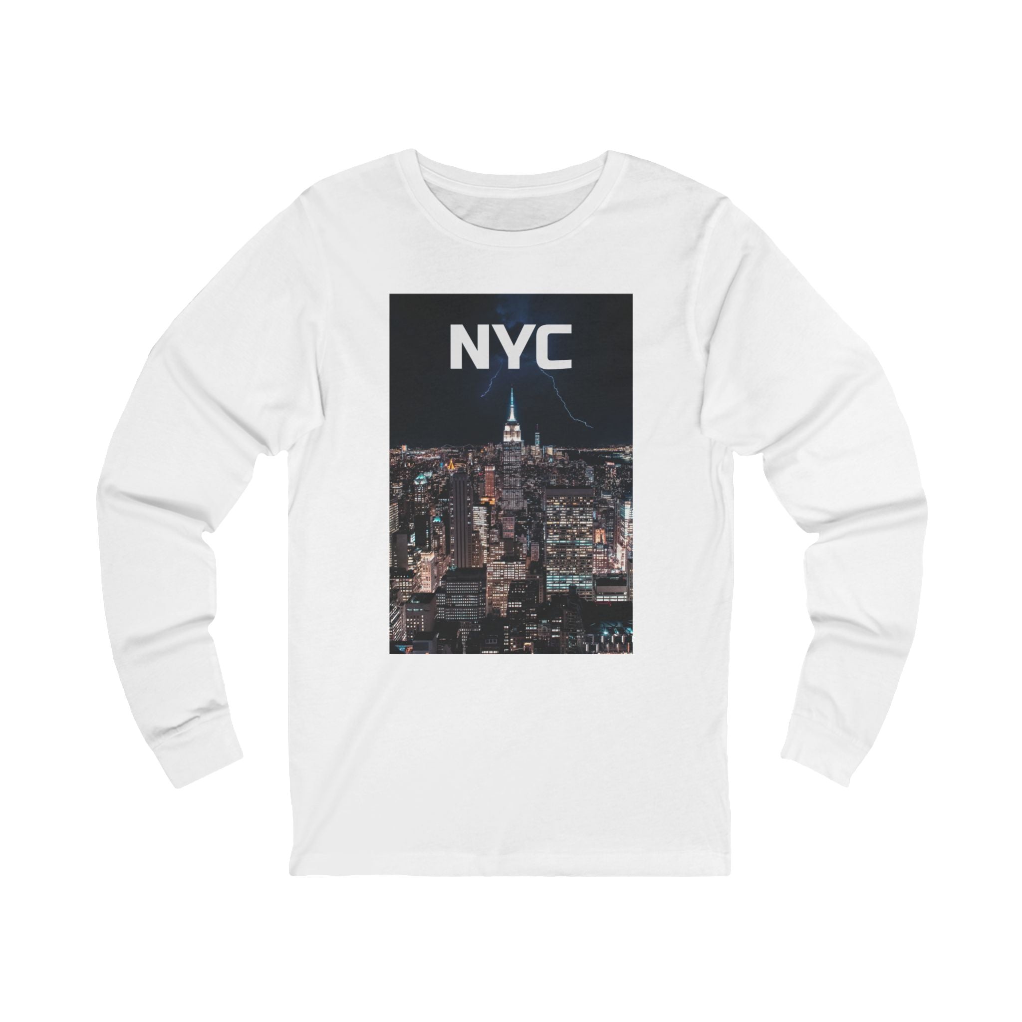 Viringee NYC Skyline Long Sleeve Tee