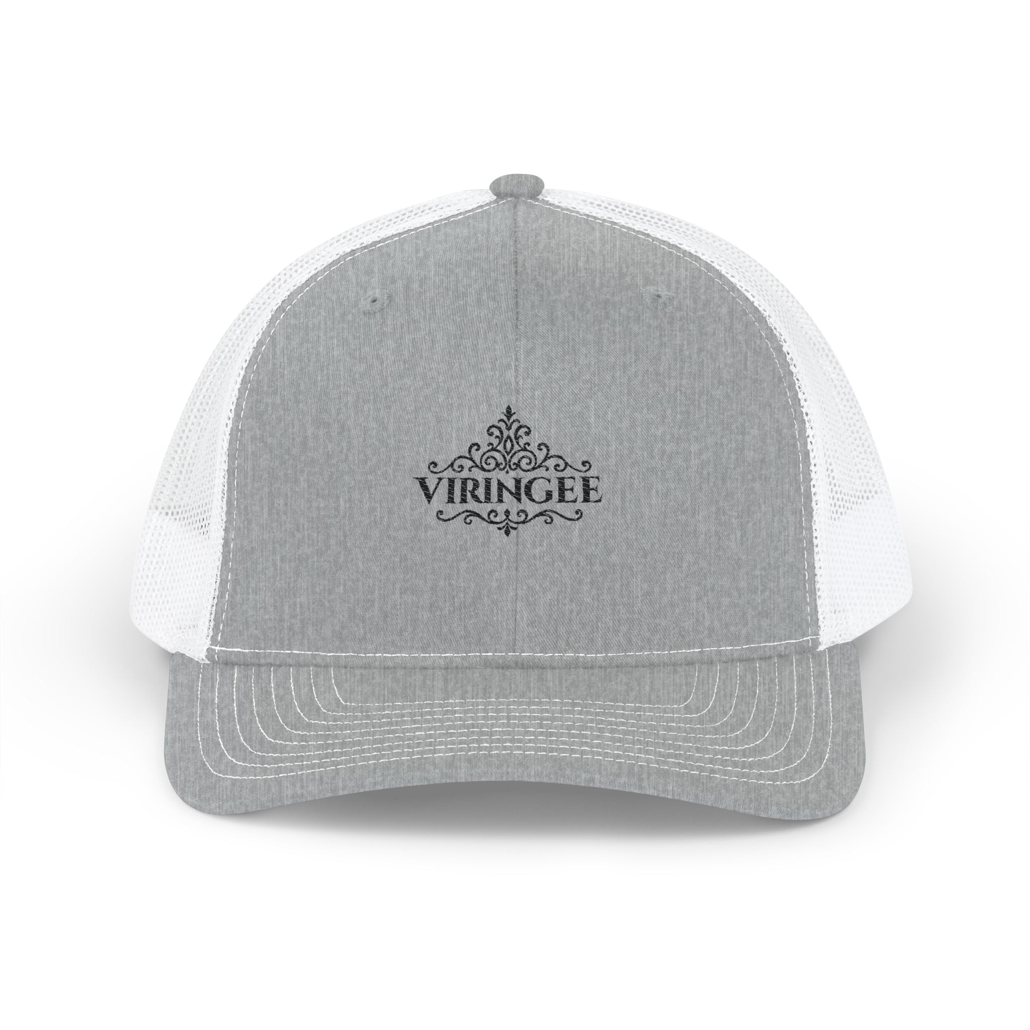 Viringee Black Logo Snapback Trucker Cap