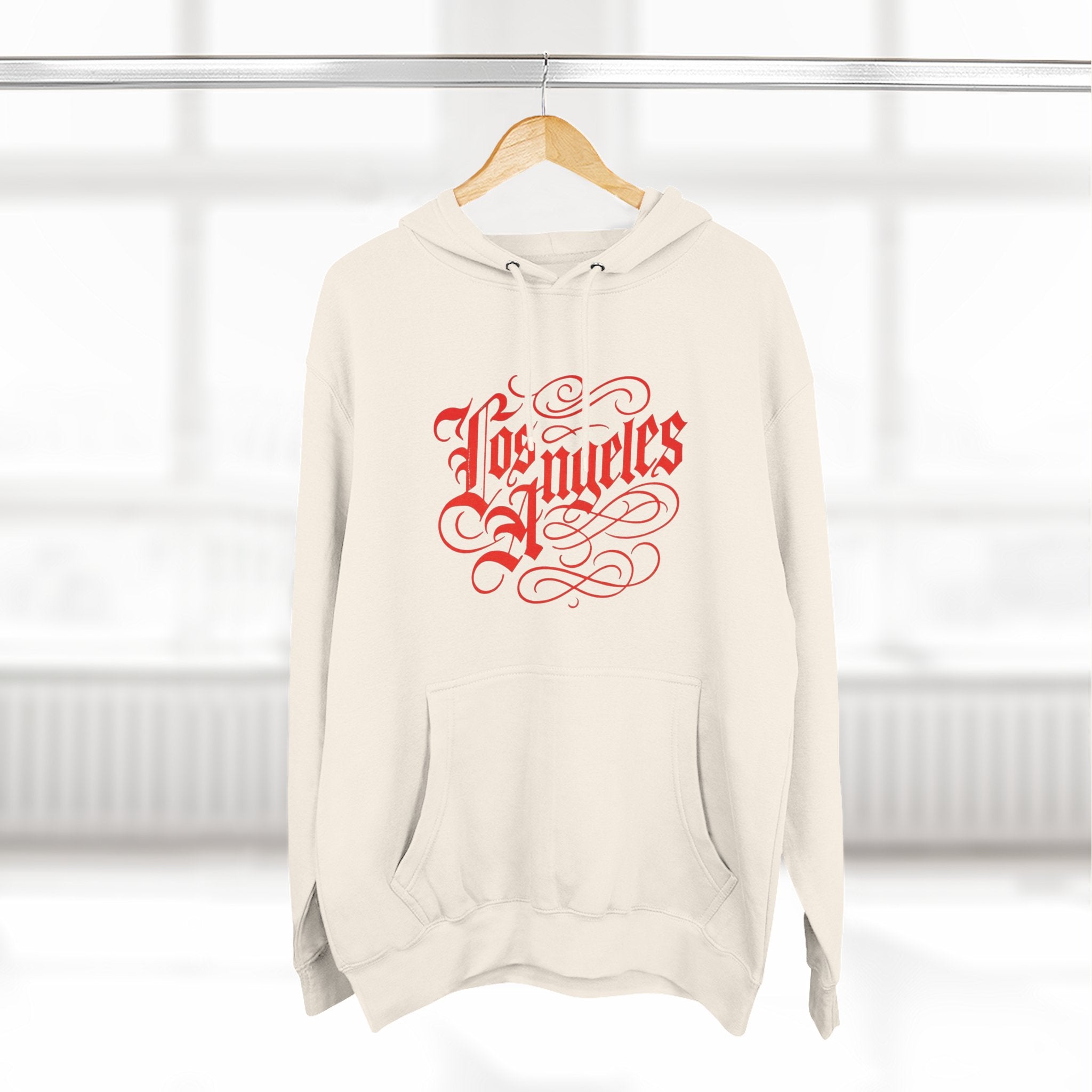 Viringee Los Angeles Script Logo Unisex Hoodie