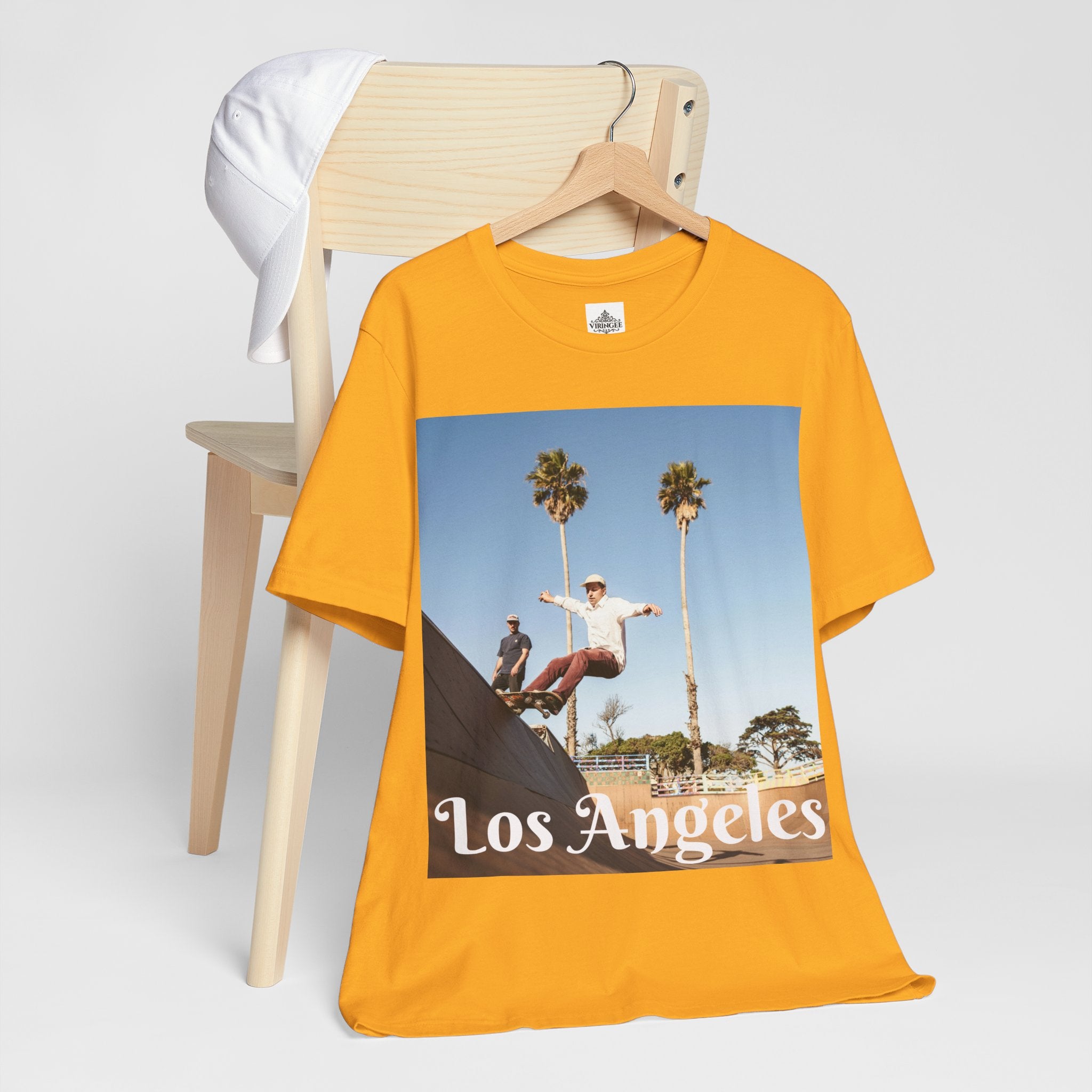 Viringee Los Angeles Skate Vibe Unisex Premium T-Shirt