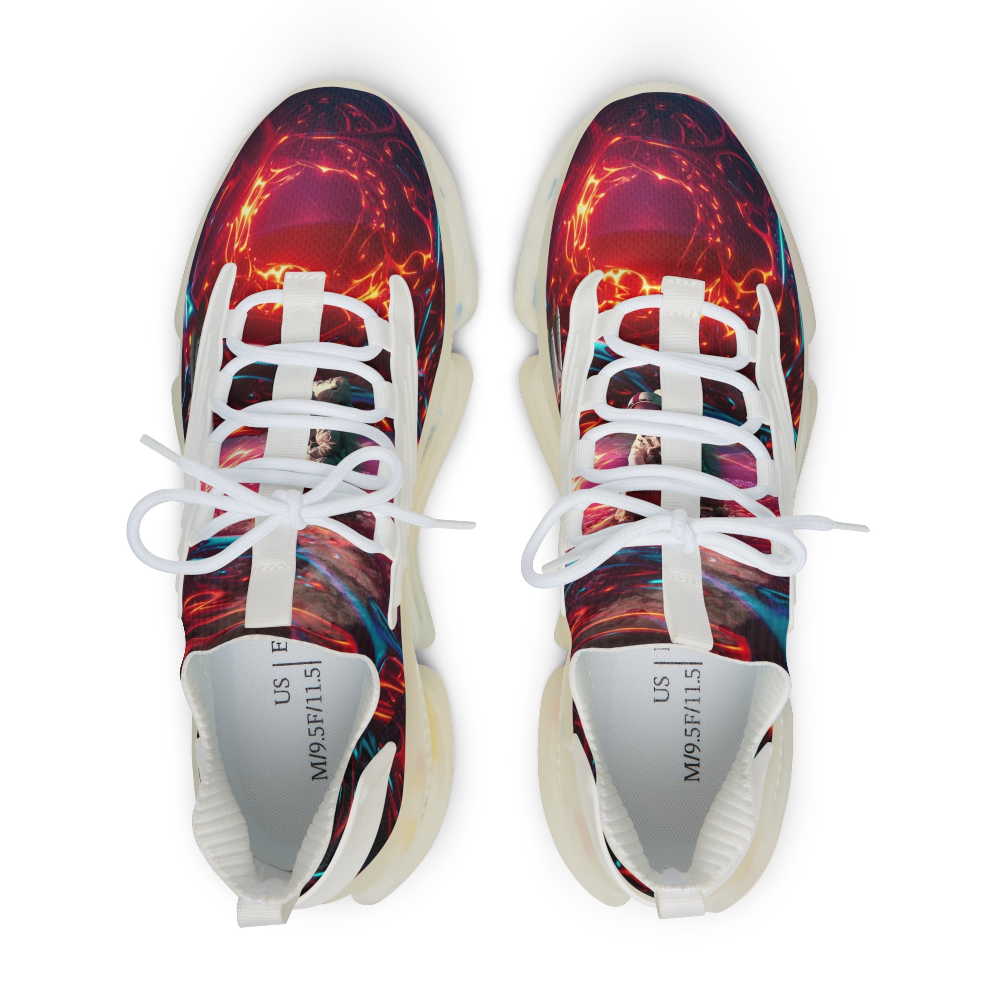 Viringee Liquid Nights Men's Mesh Sneakers