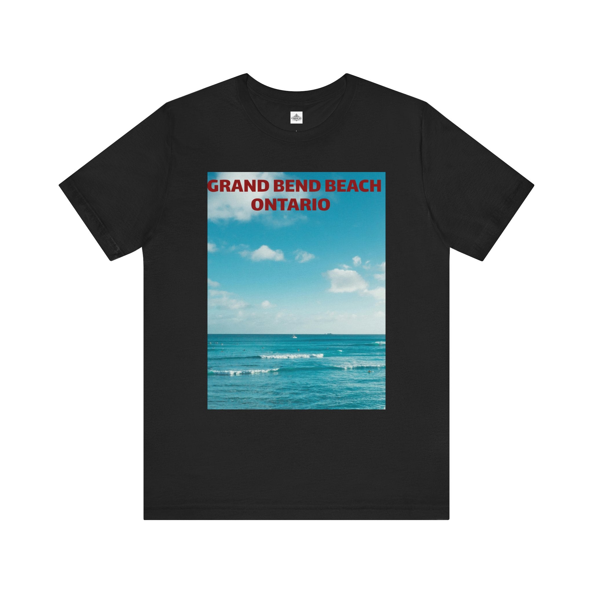 Viringee Grand Bend Beach Ontario Unisex Jersey Beach Tee