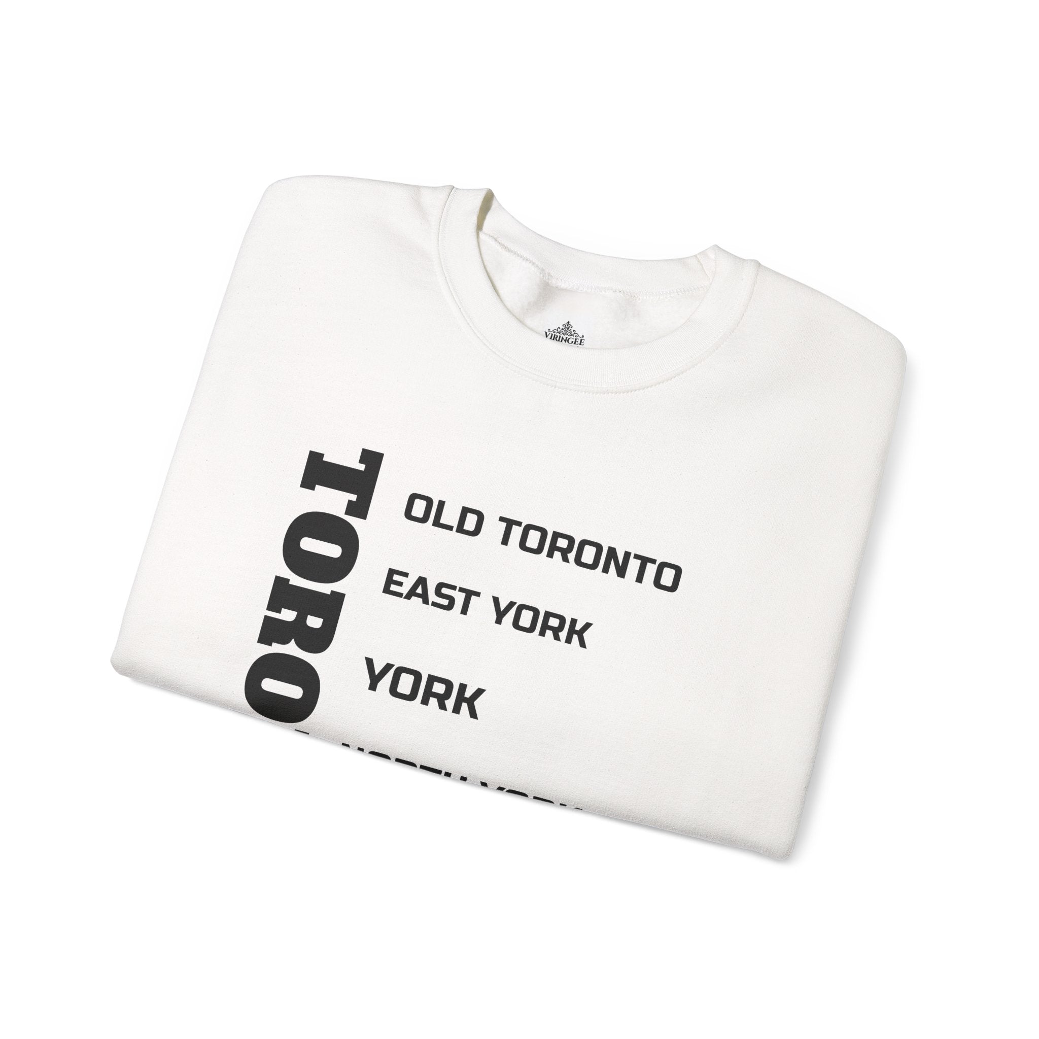 Viringee Toronto Six Boroughs Unisex Crewneck Sweatshirt