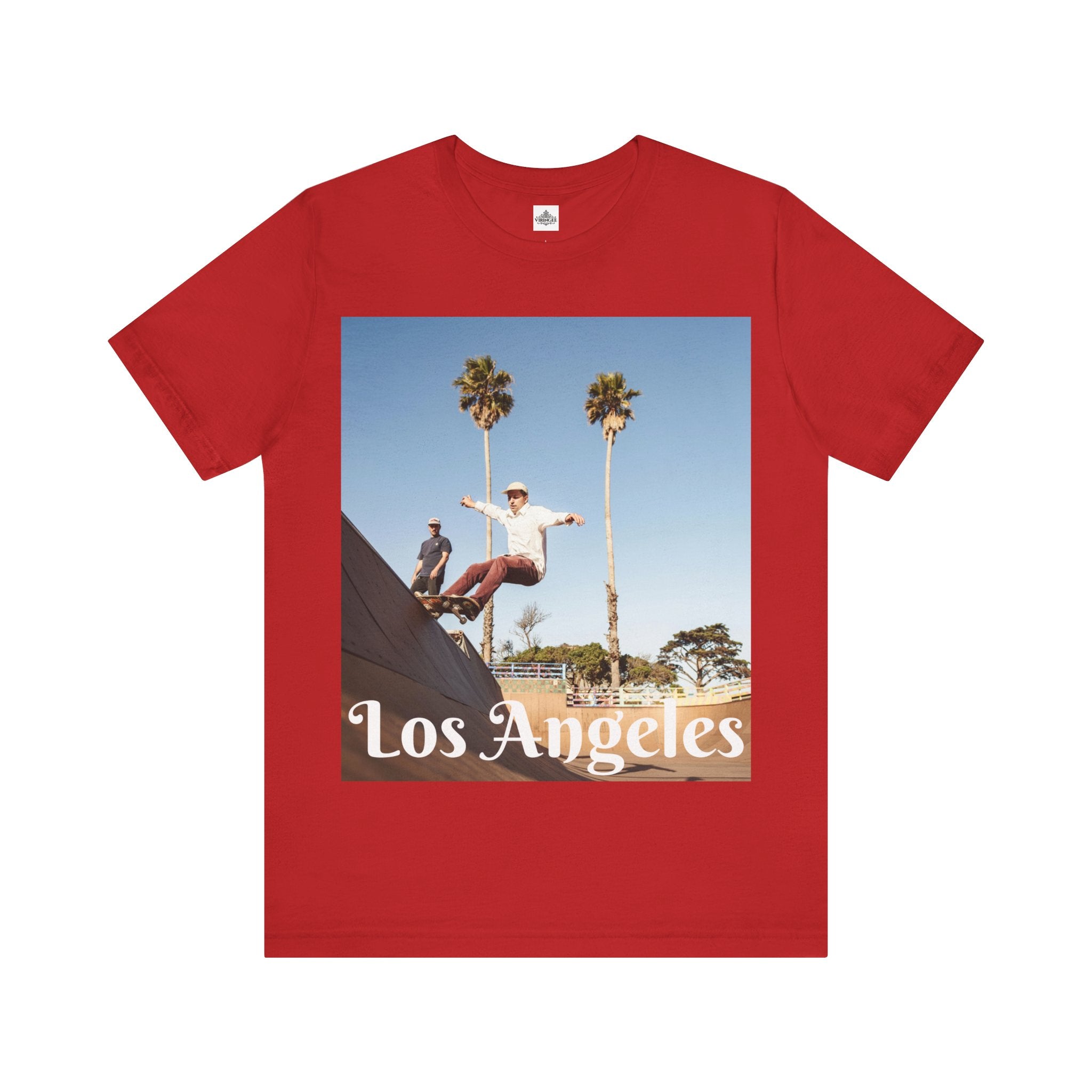 Viringee Los Angeles Skate Vibe Unisex Premium T-Shirt