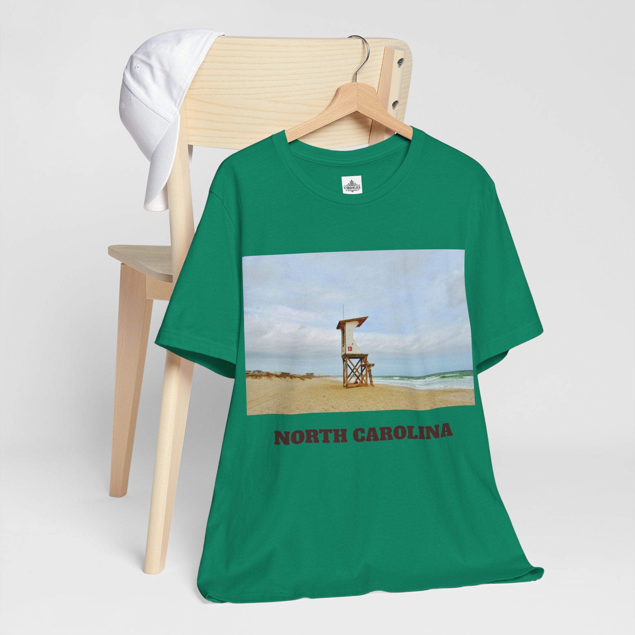 Viringee North Carolina Beach Life Unisex T-Shirt
