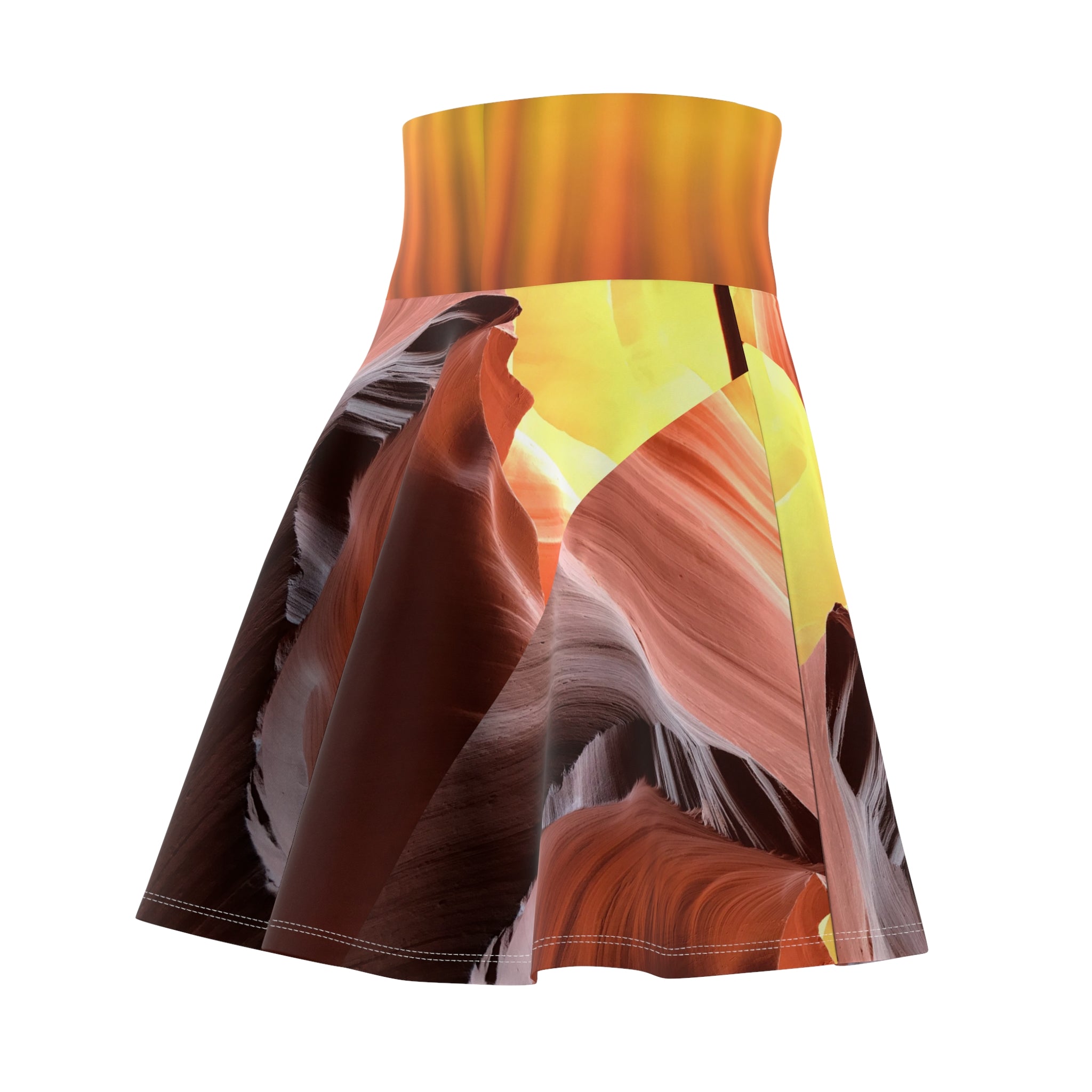 Viringee Rock Canvas Women's Skater Skirt