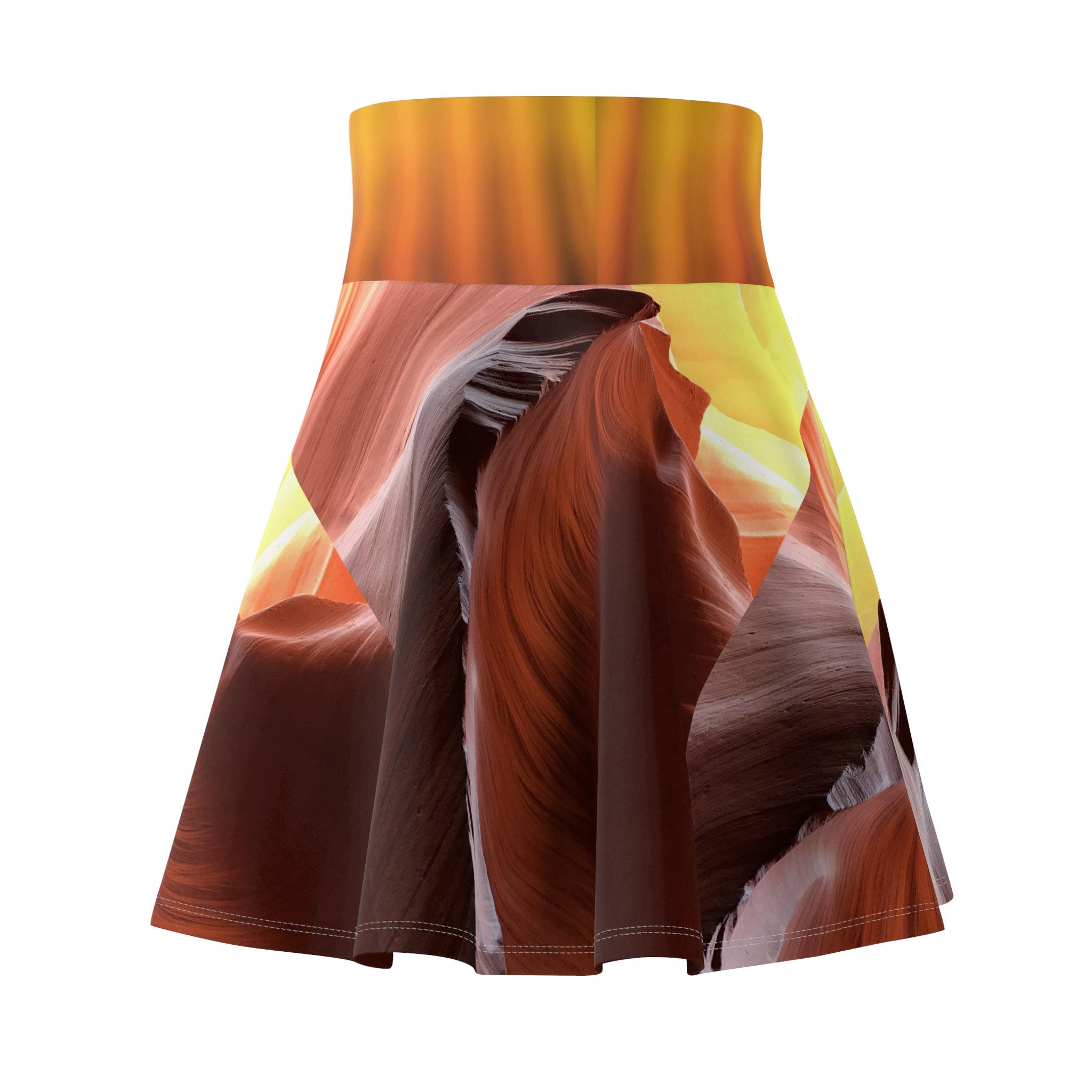 Viringee Rock Canvas Women's Skater Skirt