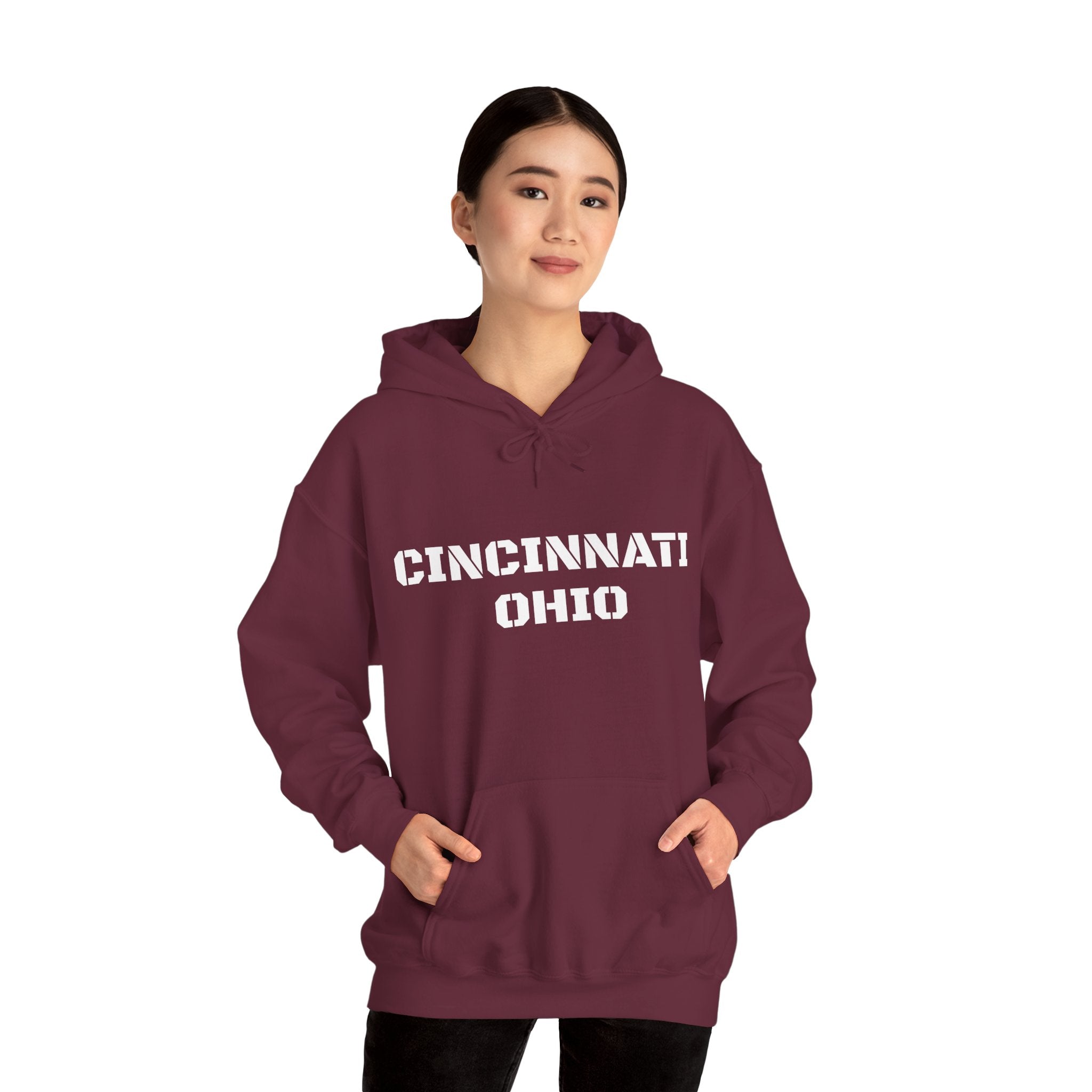 Viringee Cincinnati Ohio Unisex Hoodie