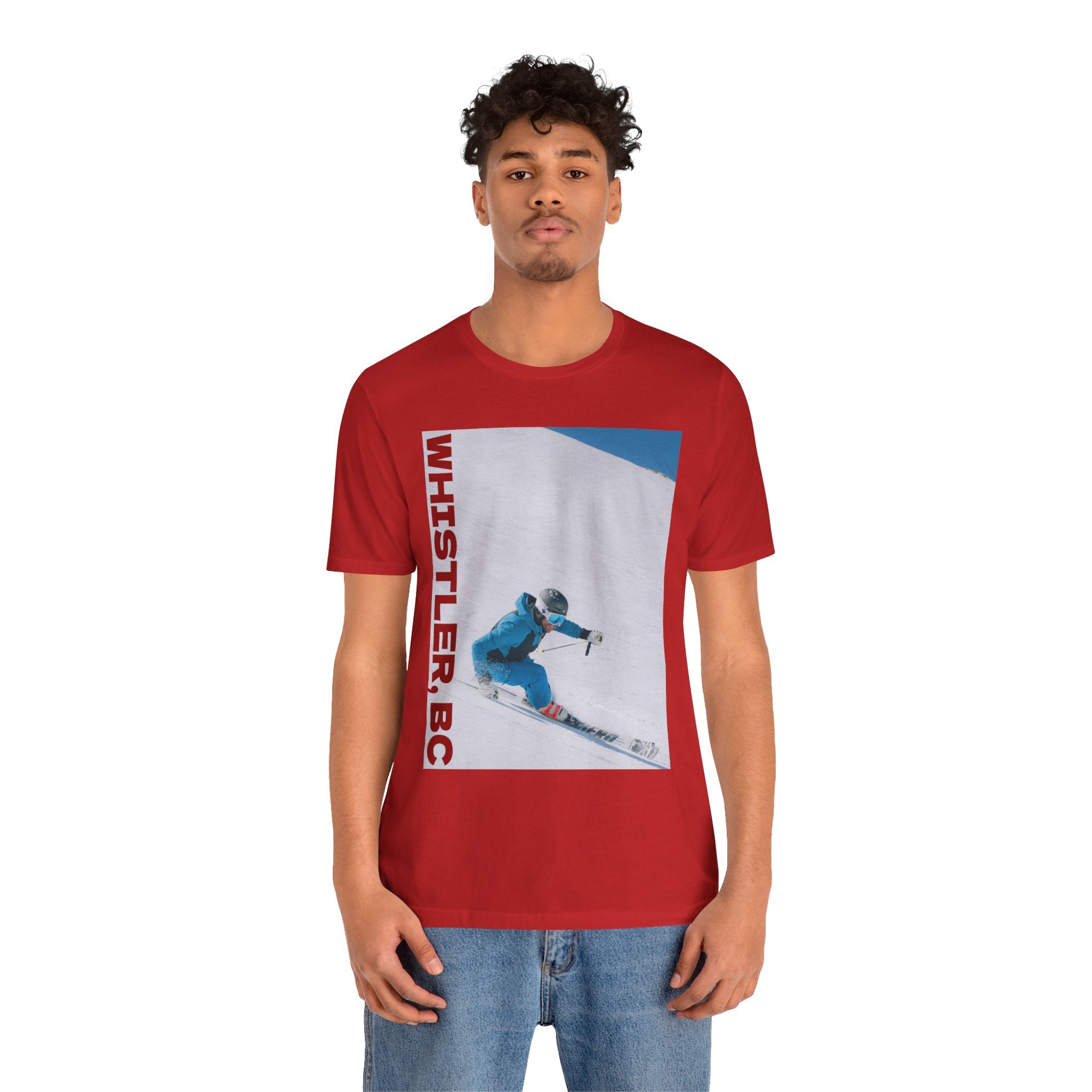 Whistler mountain pride T-shirt, unisex casual wear