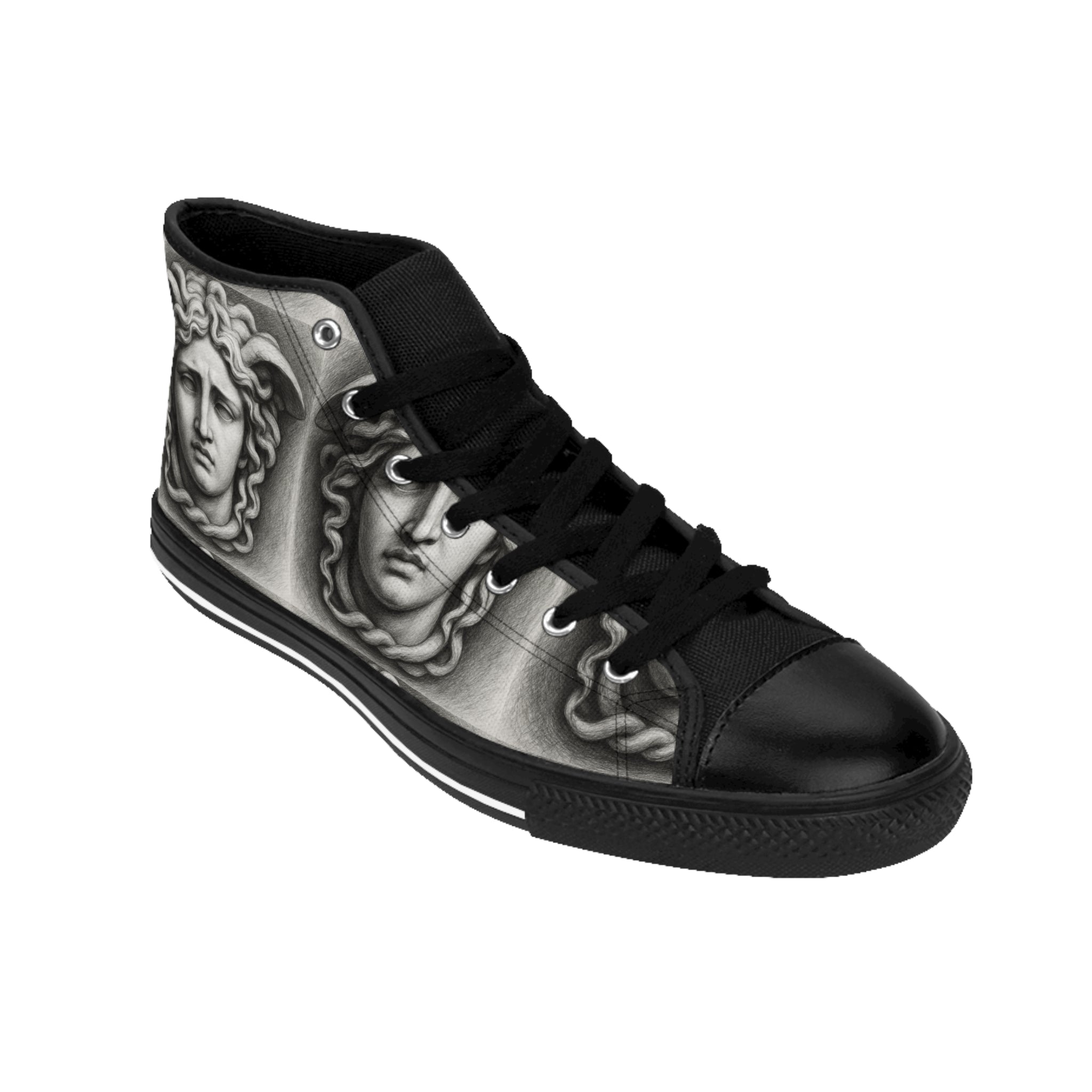 Viringee Medusa High-Top Sneakers for the mysterious woman