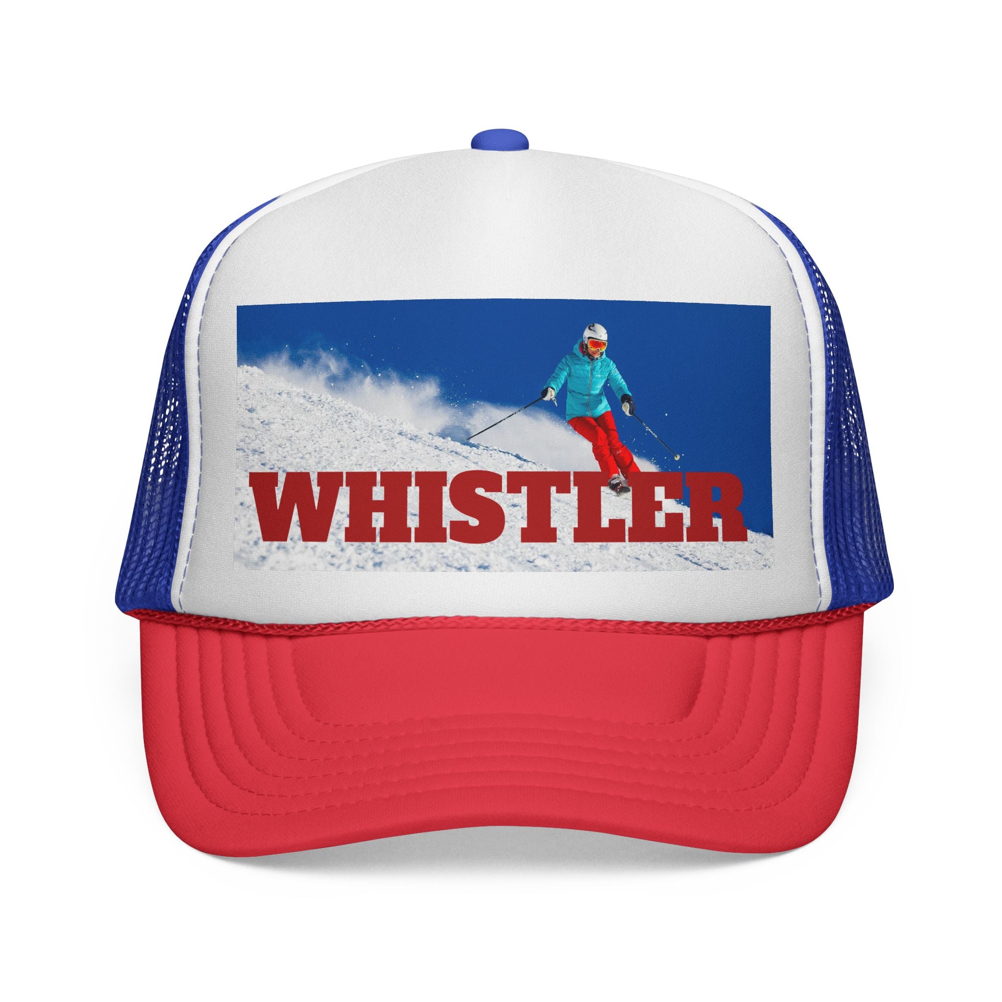 Unisex Whistler trucker cap, breathable mesh back