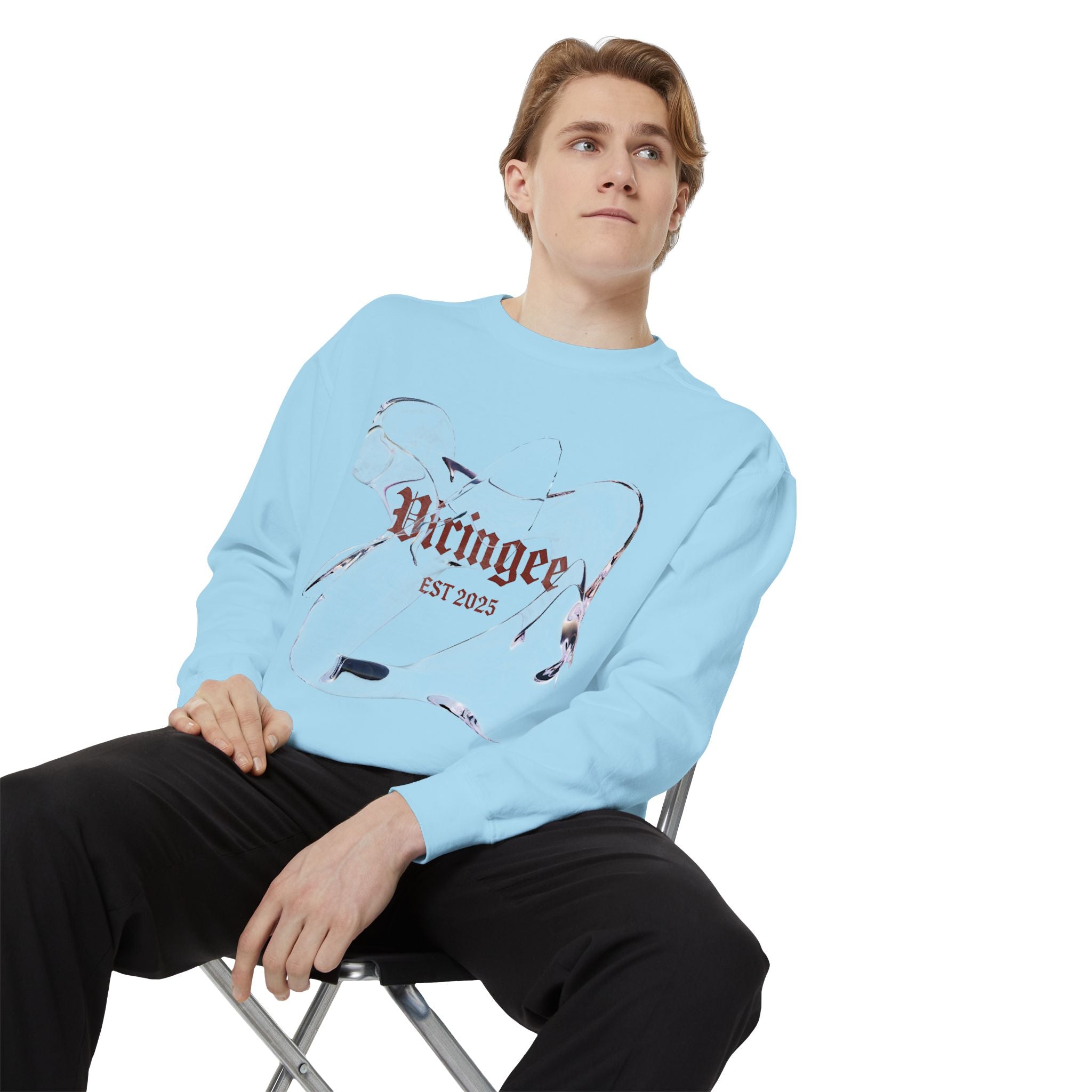 Viringee Iceberg Logo Crewneck Unisex Sweatshirt