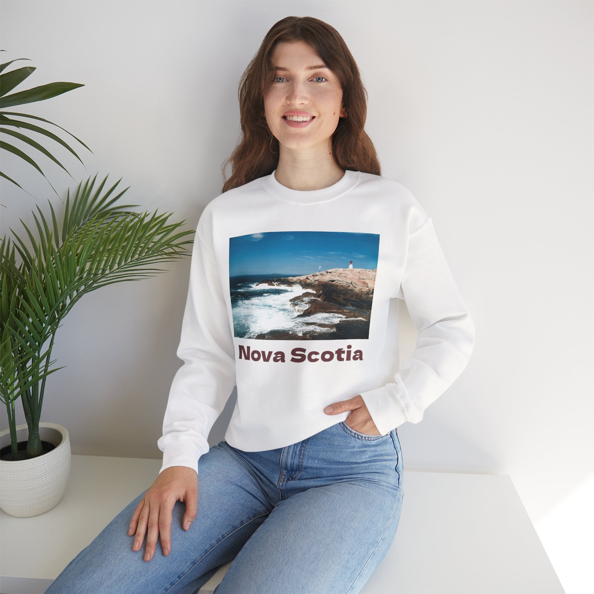 Viringee Nova Scotia Crewneck Unisex Sweatshirt