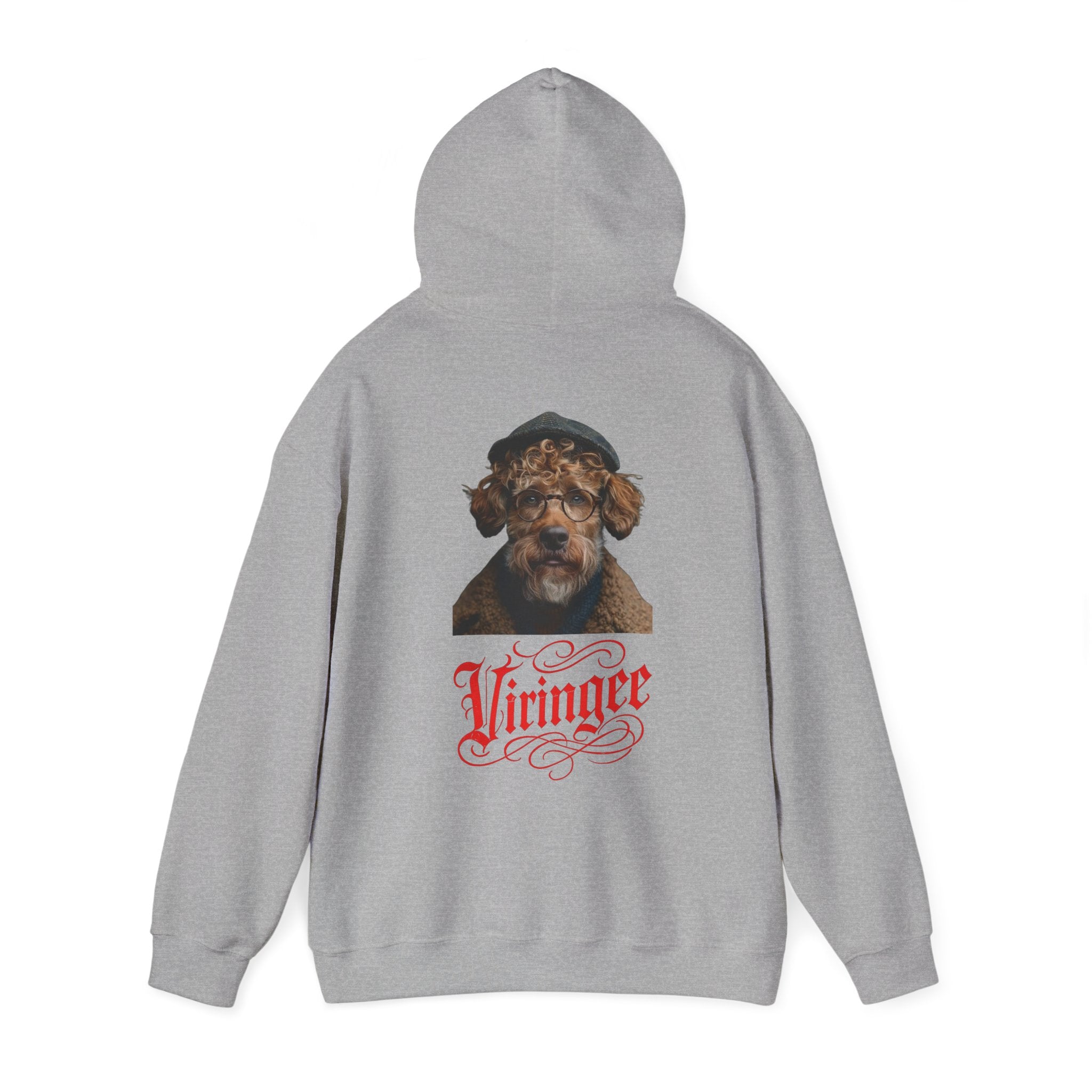 Viringee Studious Pup Graphic Hoodie